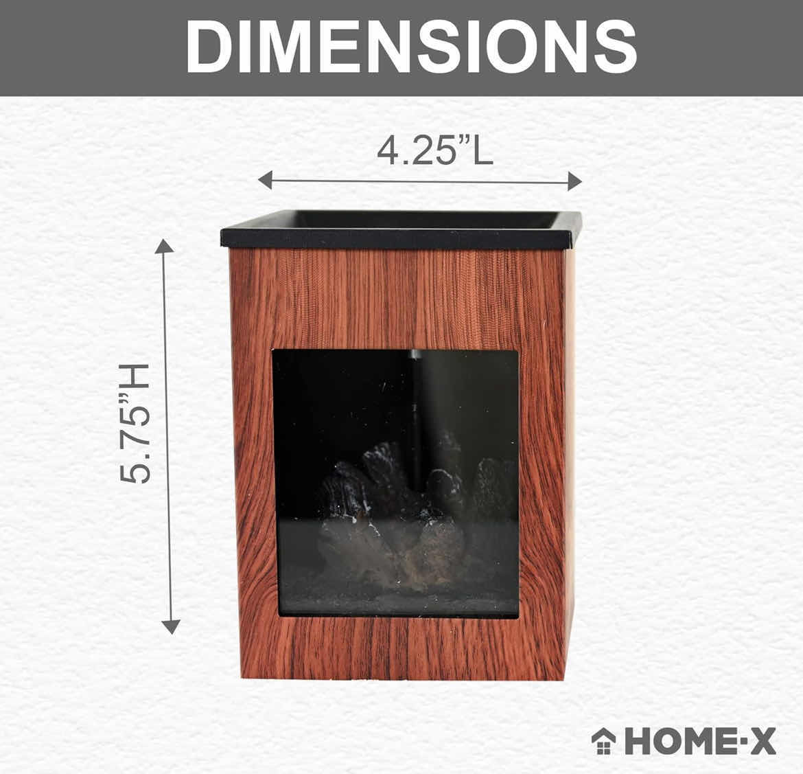 Photo 1 of CASE OF 12 HOME-X GLOWING FIREPLACE WAX WARMER CHERRYWOOD