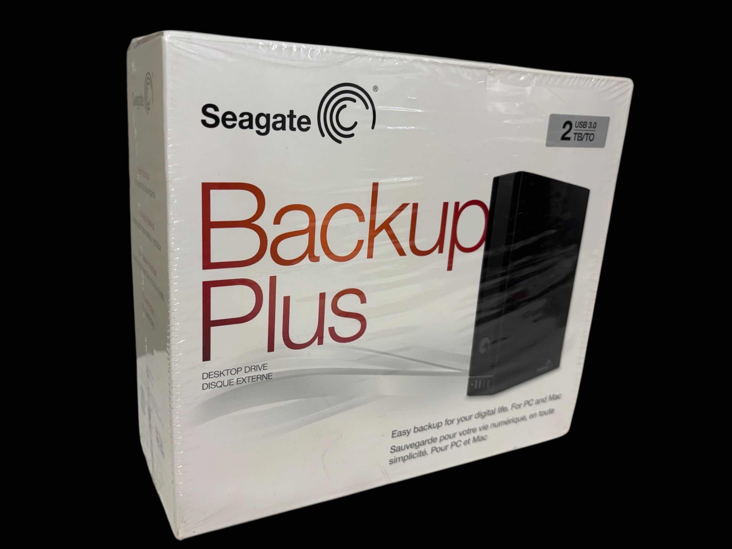 Photo 1 of SEAGATE 2 TB BACKUP PLUS DESKTOP DRIVE SRD0SD0/SRD0SD1