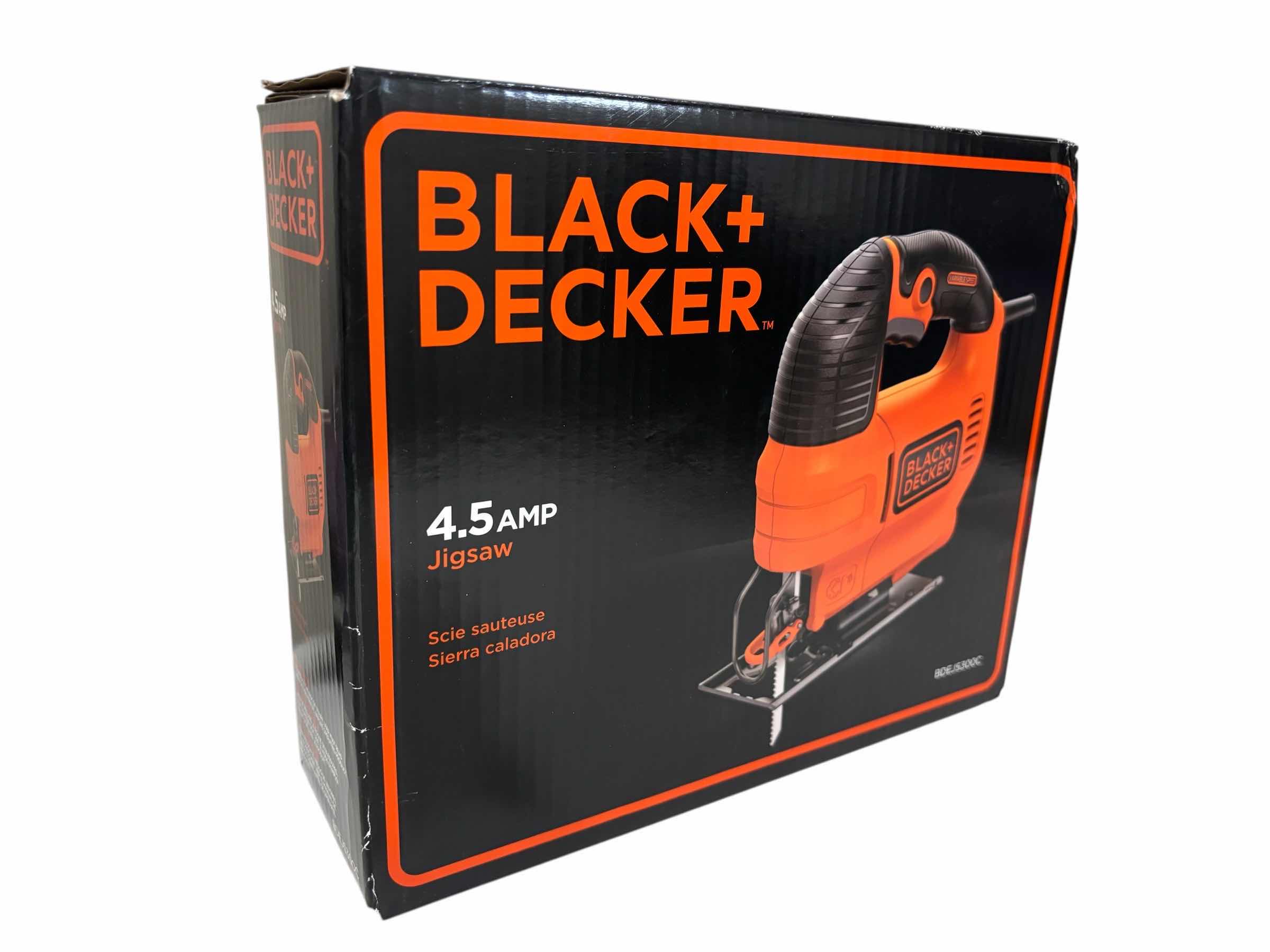 Photo 1 of BLACK + DECKER 4.5AMP JIGSAW BDEJS300C