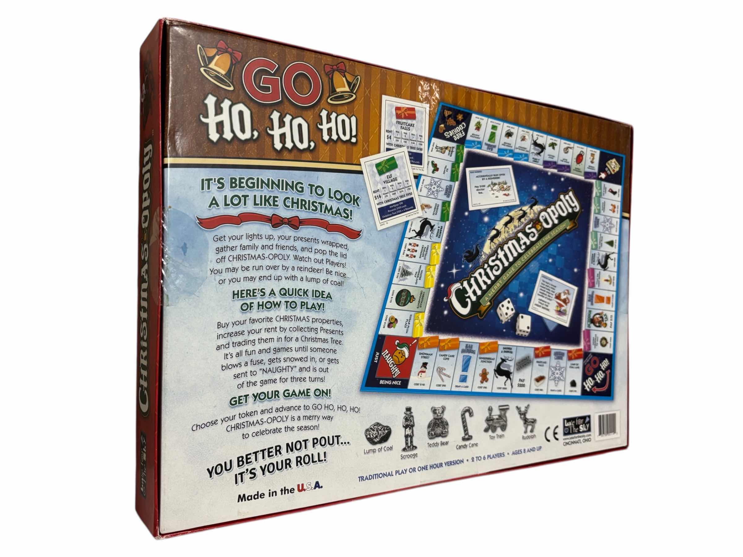 Photo 1 of CHRISTMASOPOLY BOARD GAME