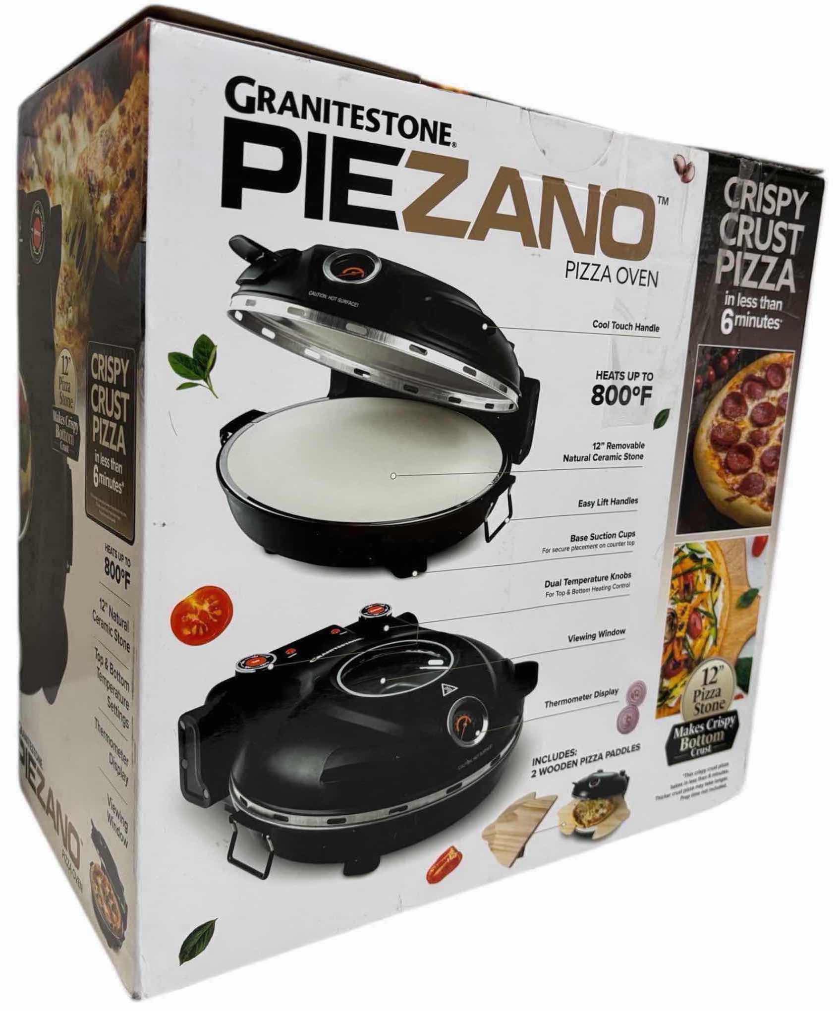 Photo 1 of GRANITESTONE PIEZANO 12” ELECTRIC PIZZA OVEN