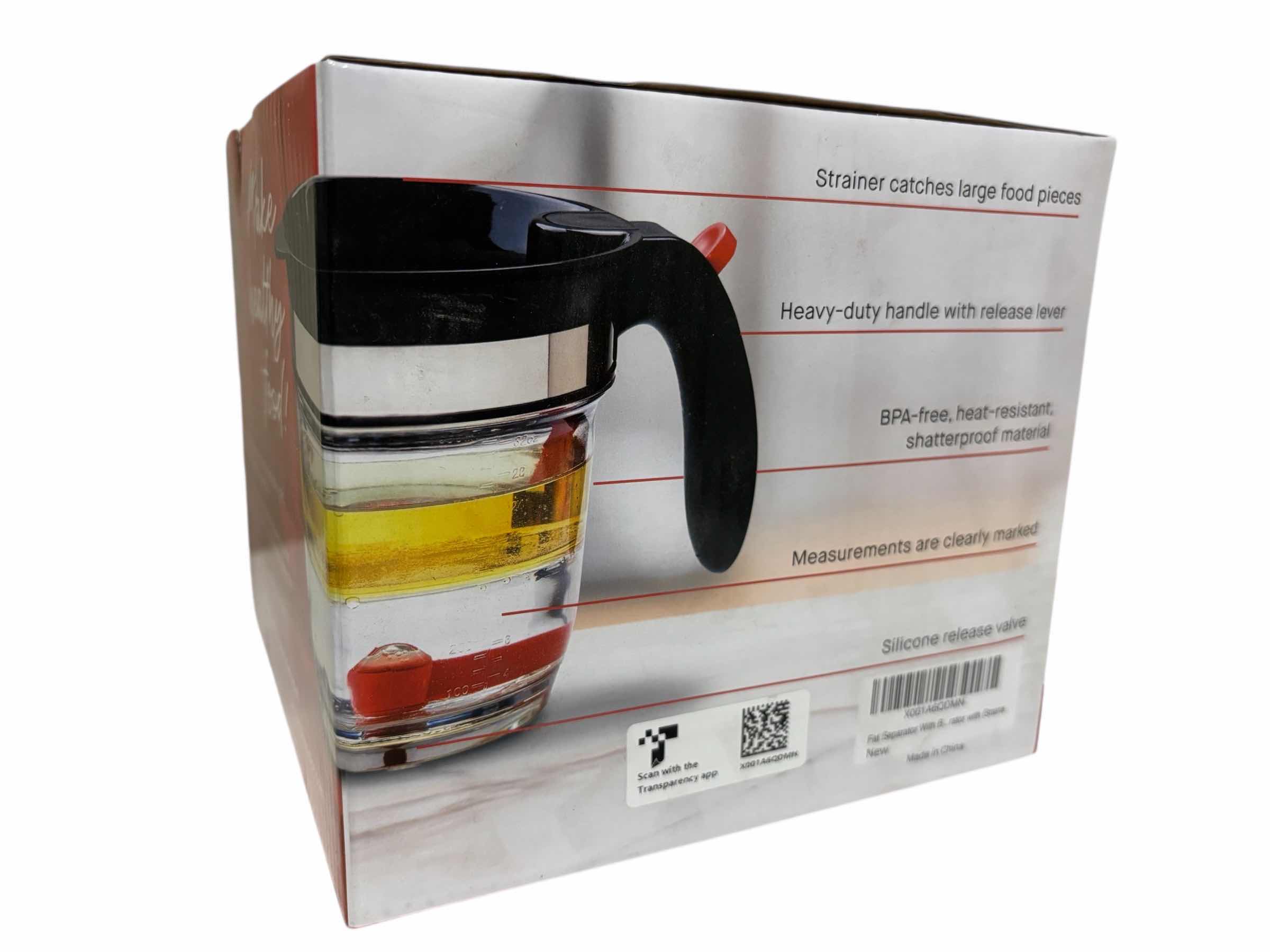 Photo 1 of VONDIOR 4-CUP FAT SEPARATOR & CHEFS STAR OIL & VINEGAR SPRAYER