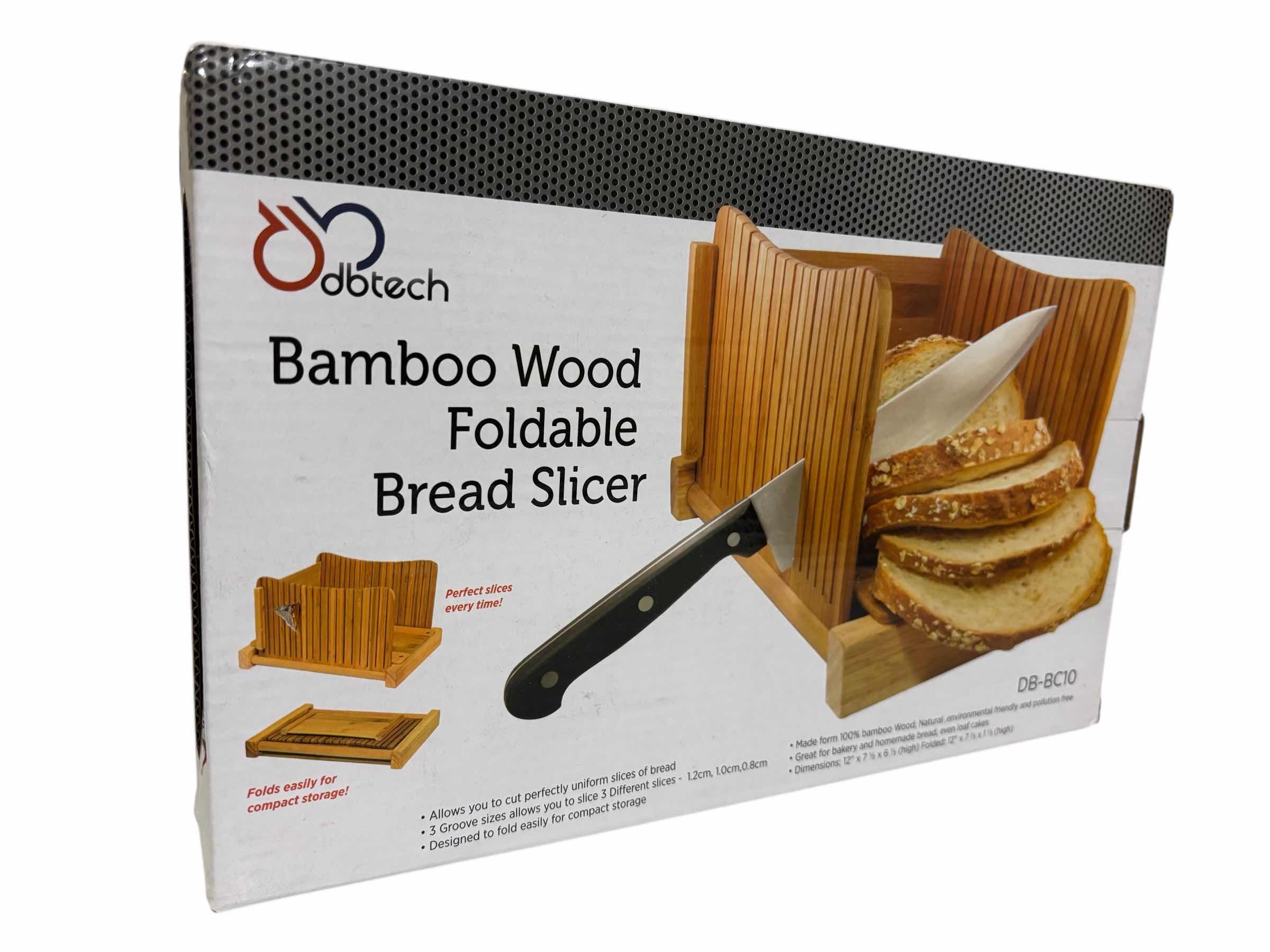 Photo 1 of DBTECH BAMBOO WOOD FOLDABLE BREAD SLICER DB-BC10