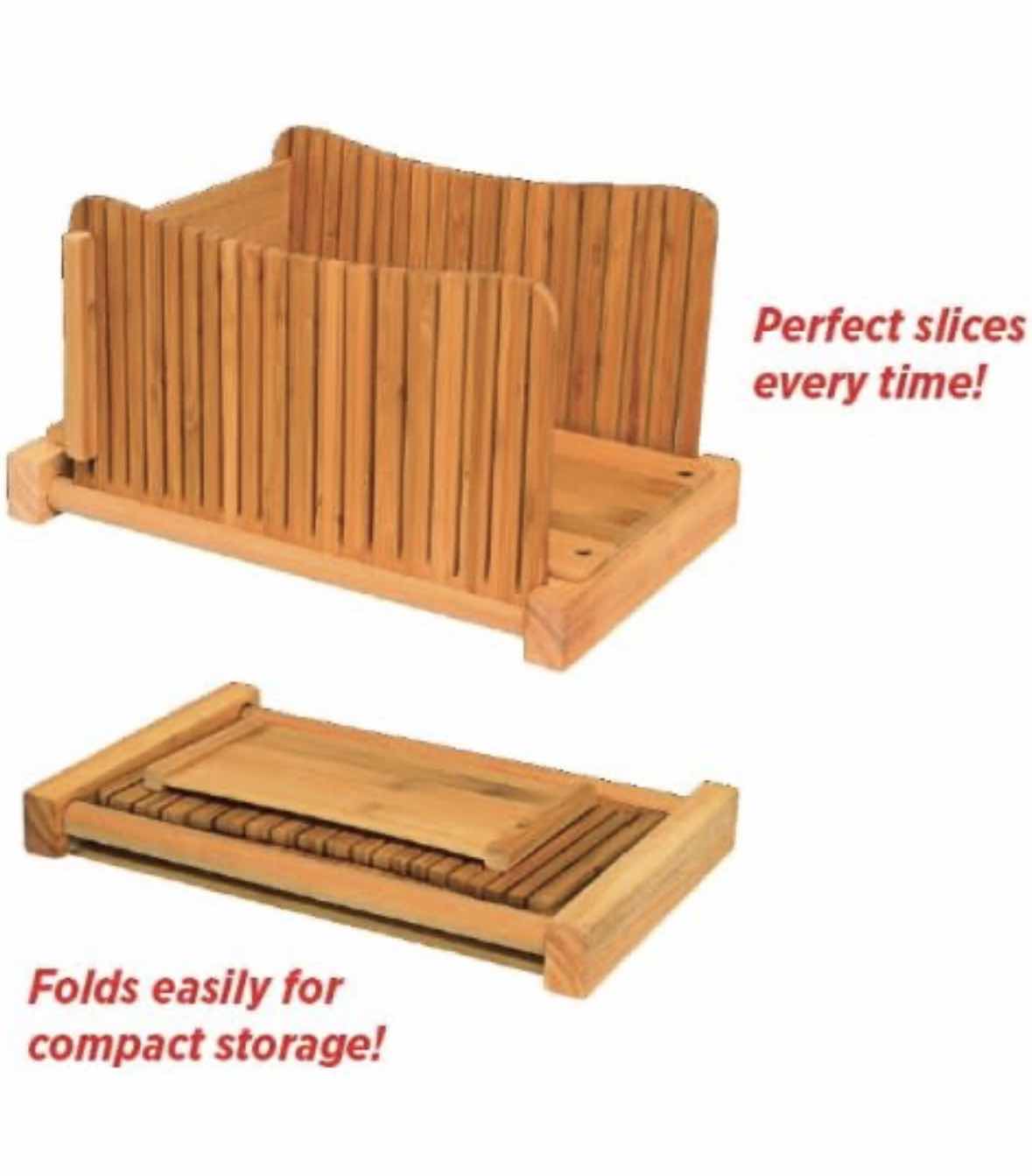 Photo 1 of DBTECH BAMBOO WOOD FOLDABLE BREAD SLICER DB-BC10