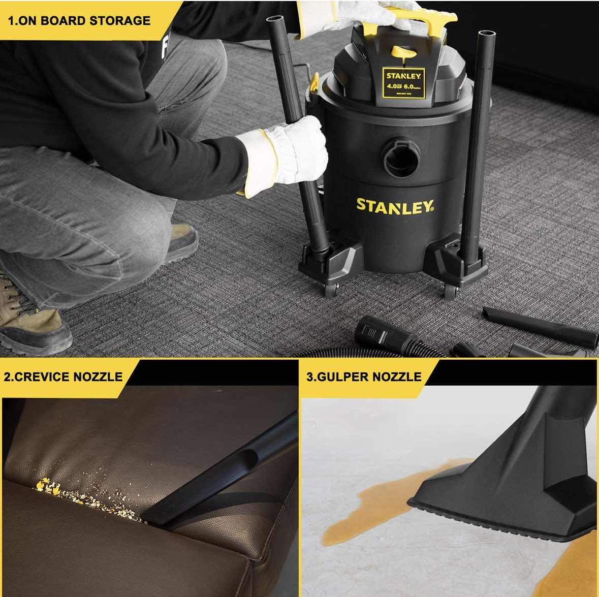 Photo 1 of STANLEY 6 GAL WET/DRY VACUUM