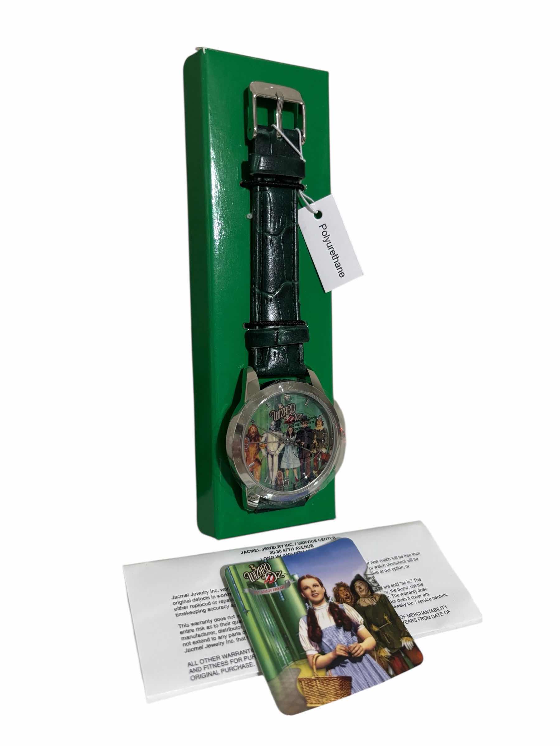Photo 1 of NIB TURNER ENTERTAINMENT CO 75TH ANNIVERSARY THE WIZARD OF OZ WRISTWATCH COLLECTIBLE $55