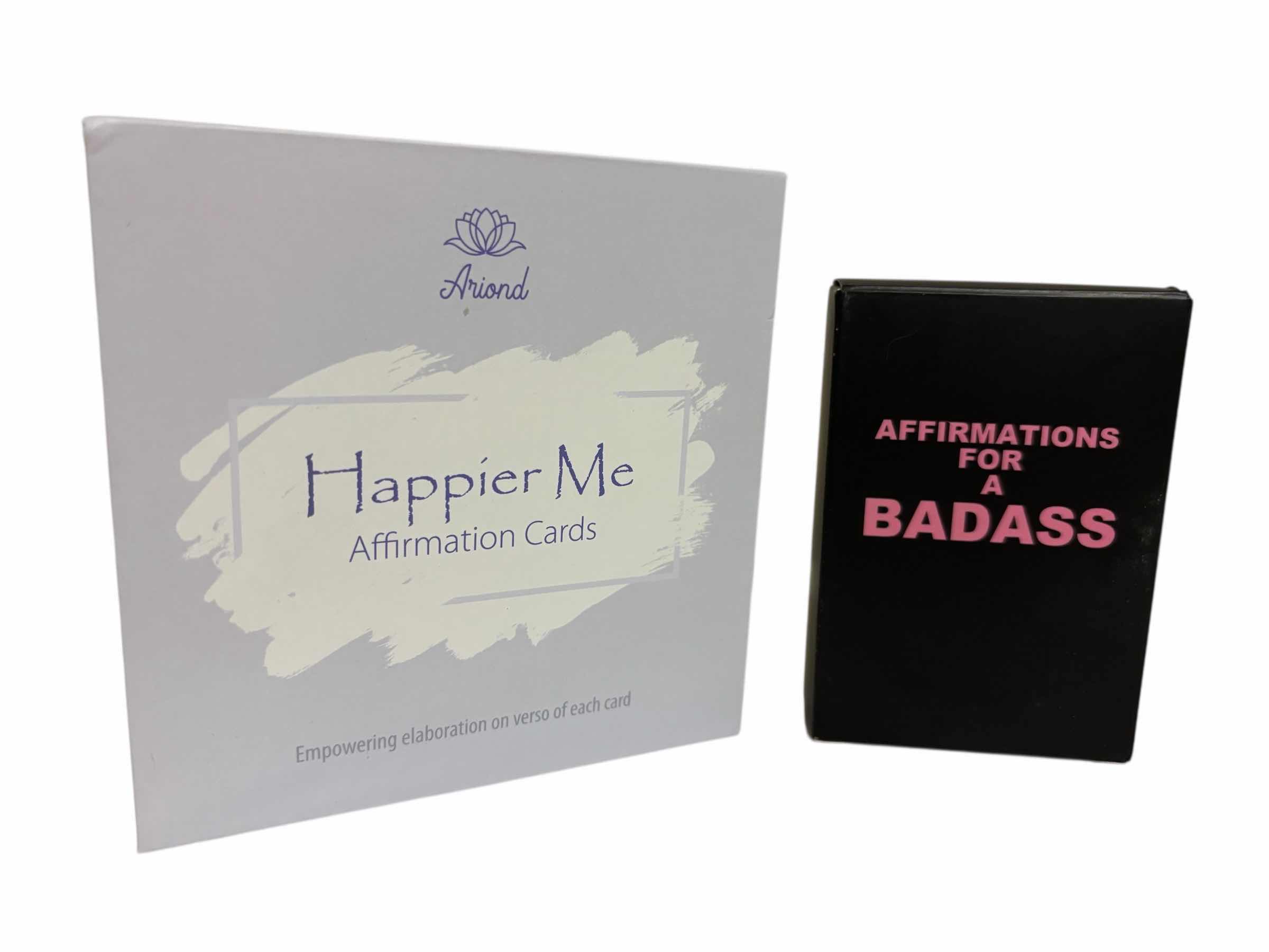 Photo 1 of AFFIRMATION CARDS, 2 SETS