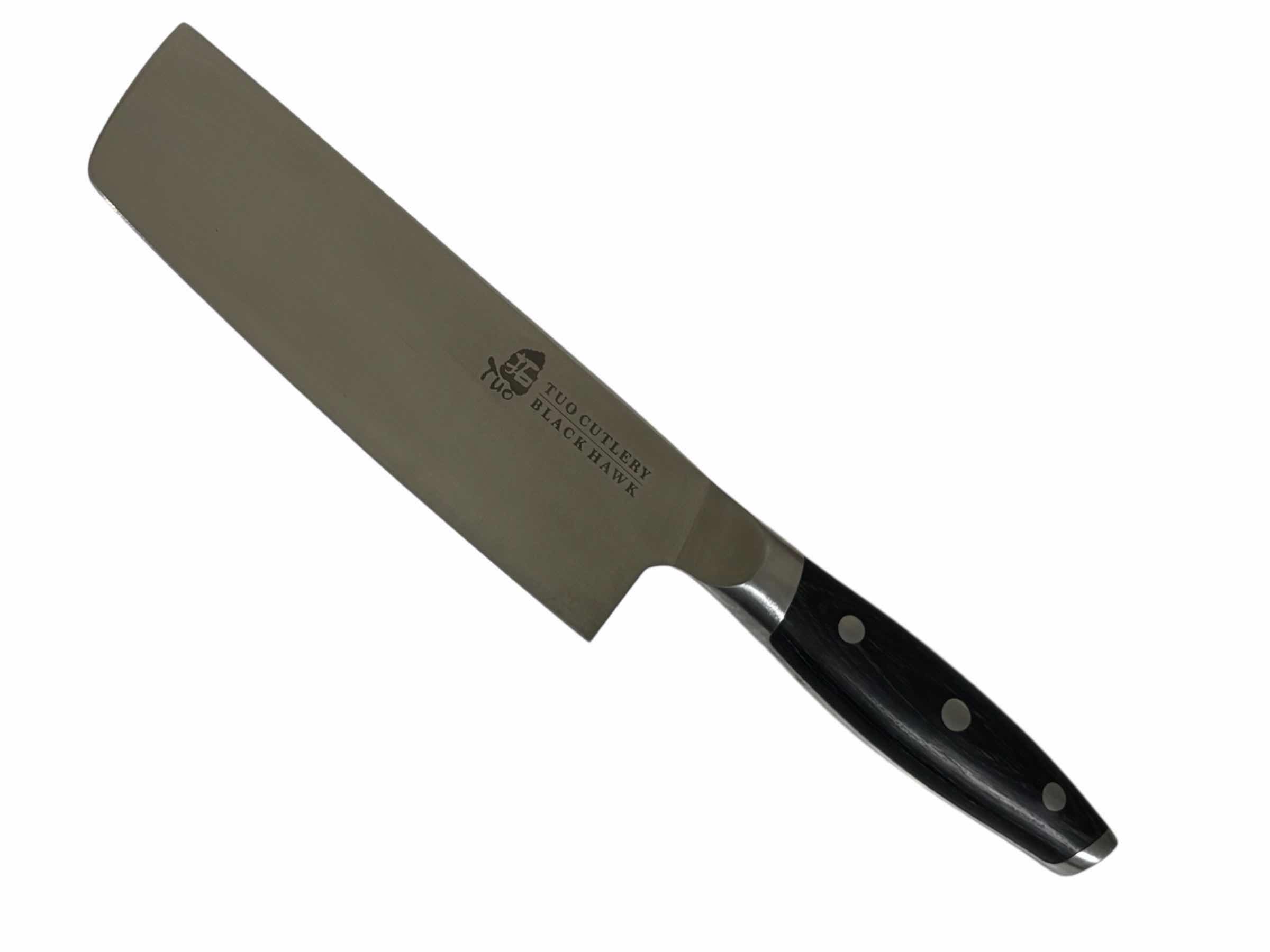Photo 1 of TUO BLACK HAWK NAKIRI 6.5” PROFESSIONAL KNIFE W BOX $50