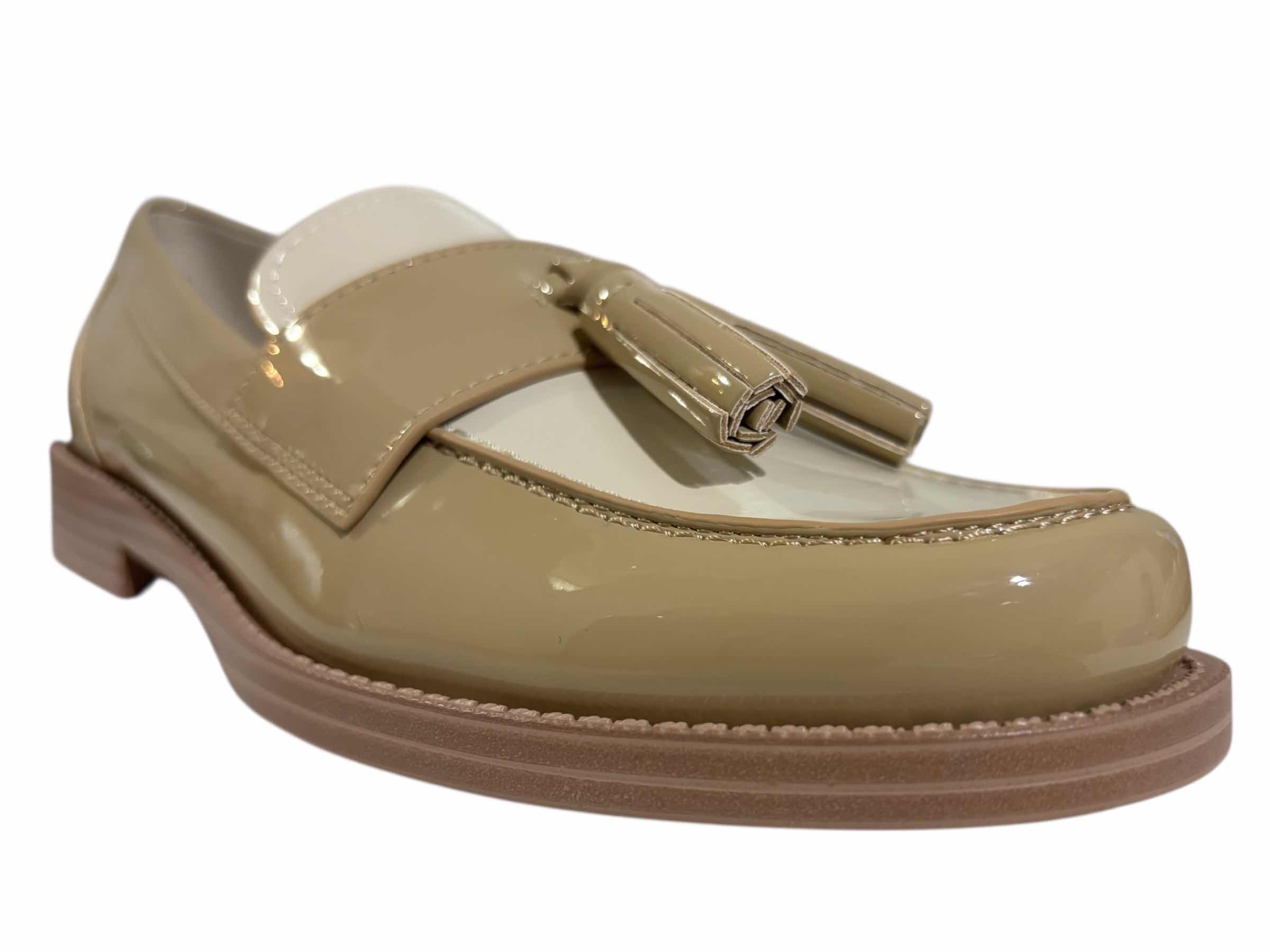Photo 1 of NIB FRANCO SARTO LUCIA LOAFER, MODERN TAUPE BEIGE PATENT LEATHER WOMENS SIZE 8.5M $110