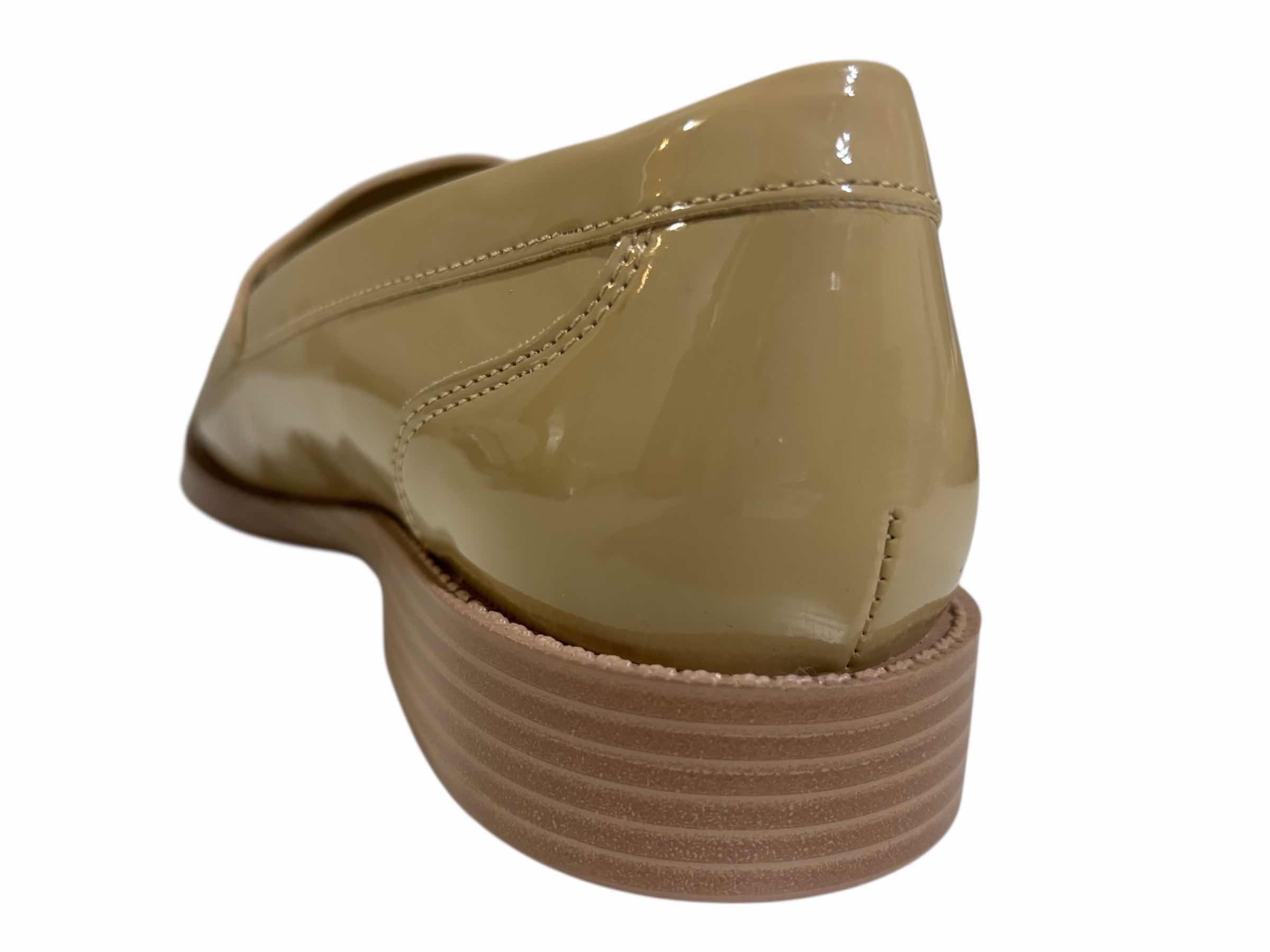 Photo 1 of NIB FRANCO SARTO LUCIA LOAFER, MODERN TAUPE BEIGE PATENT LEATHER WOMENS SIZE 8.5M $110