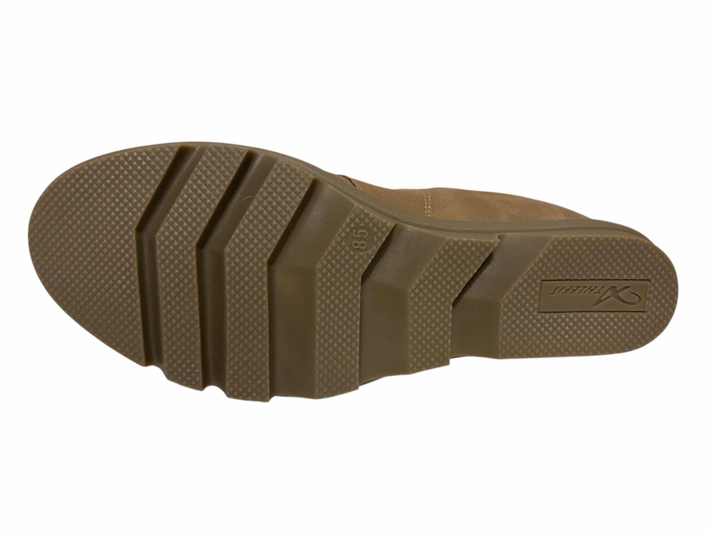 Photo 1 of ATHLEFIT ANKLE WEDGE BOOTIES, KHAKI WOMENS SIZE 8.5