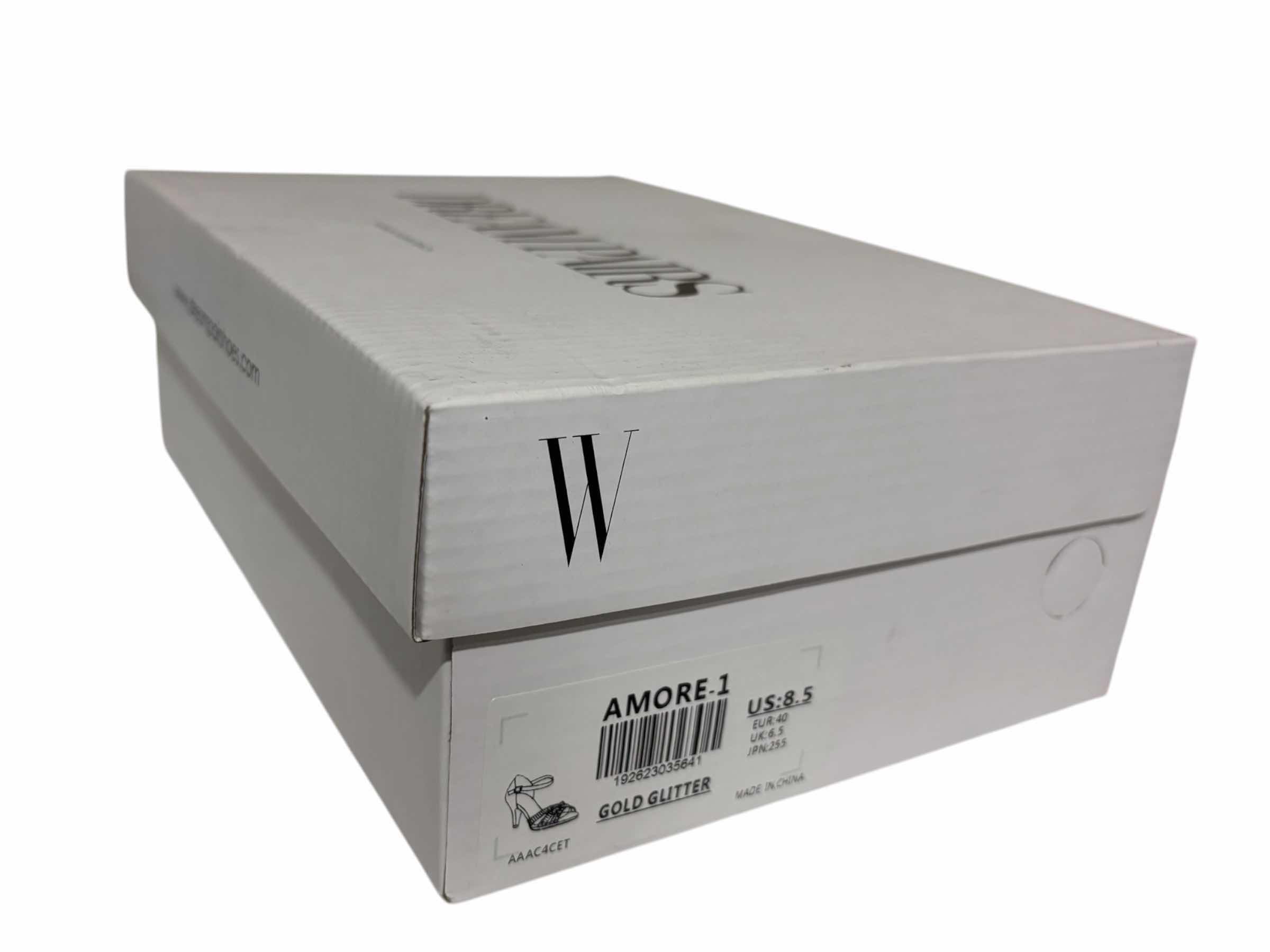 Photo 1 of DREAM PAIRS OPEN TOE STILETTO RHINESTONE KITTEN HEELS, GOLD WOMENS SIZE 8.5