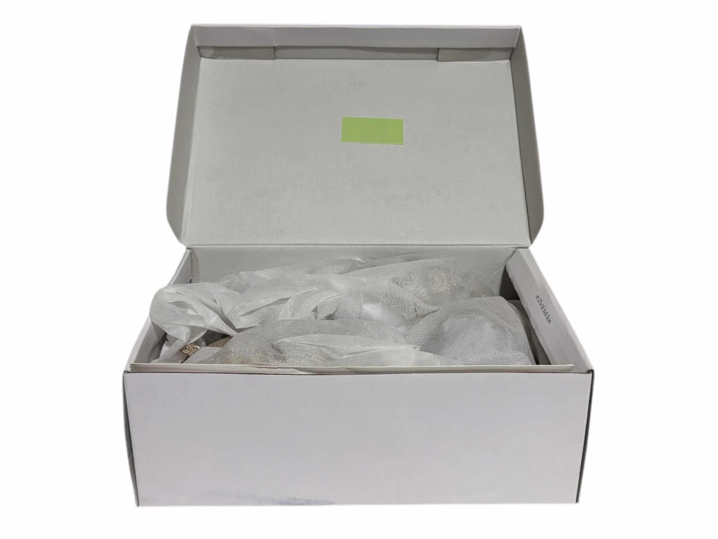 Photo 1 of DREAM PAIRS OPEN TOE STILETTO RHINESTONE KITTEN HEELS, GOLD WOMENS SIZE 8.5