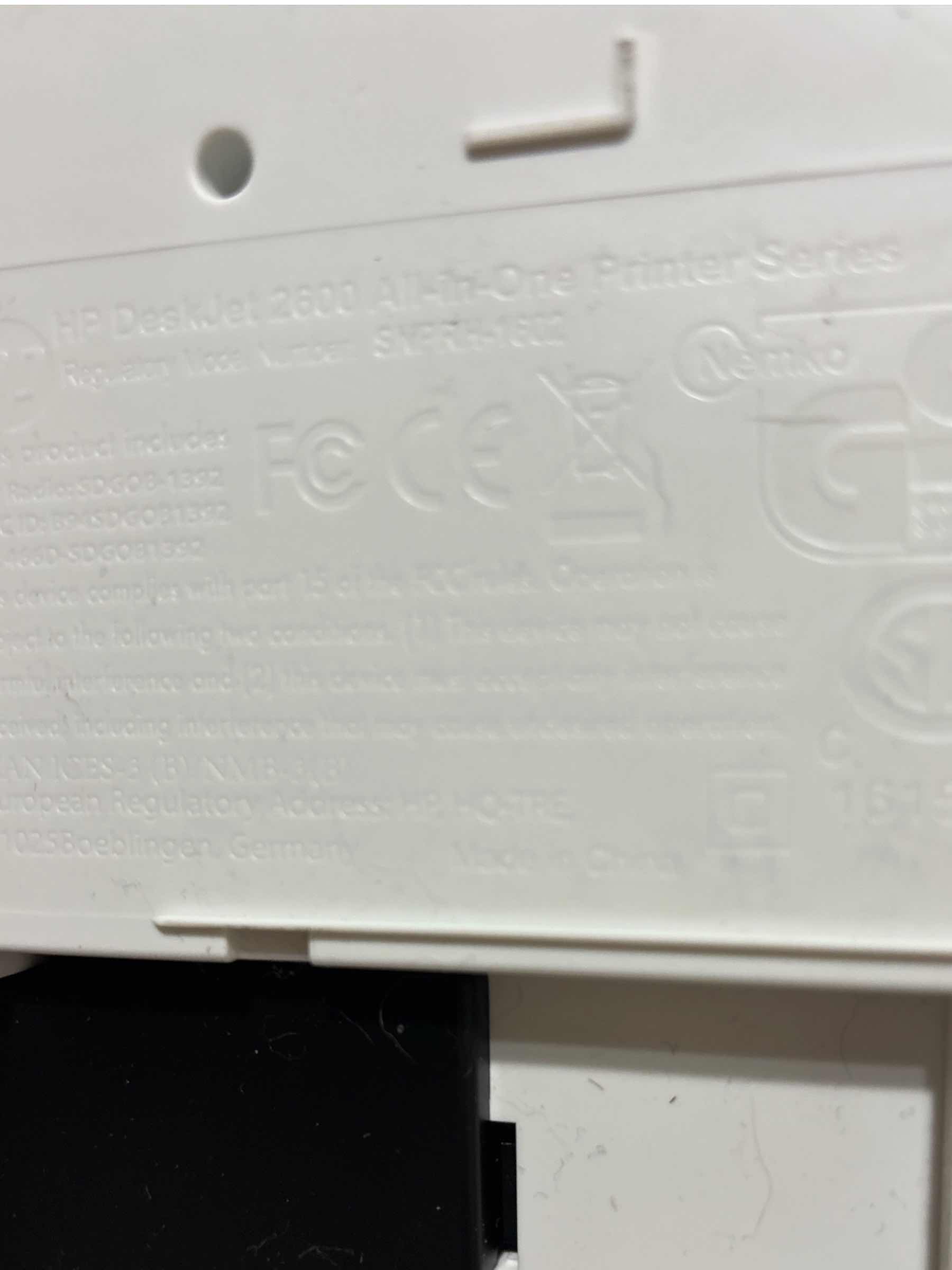 Photo 1 of HP DESKJET 2652 ALL-IN-ONE WIRELESS COLOR INKJET PRINTER, SCANNER, COPIER W 2 PC REPLACEMENT INK CARTRIDGES