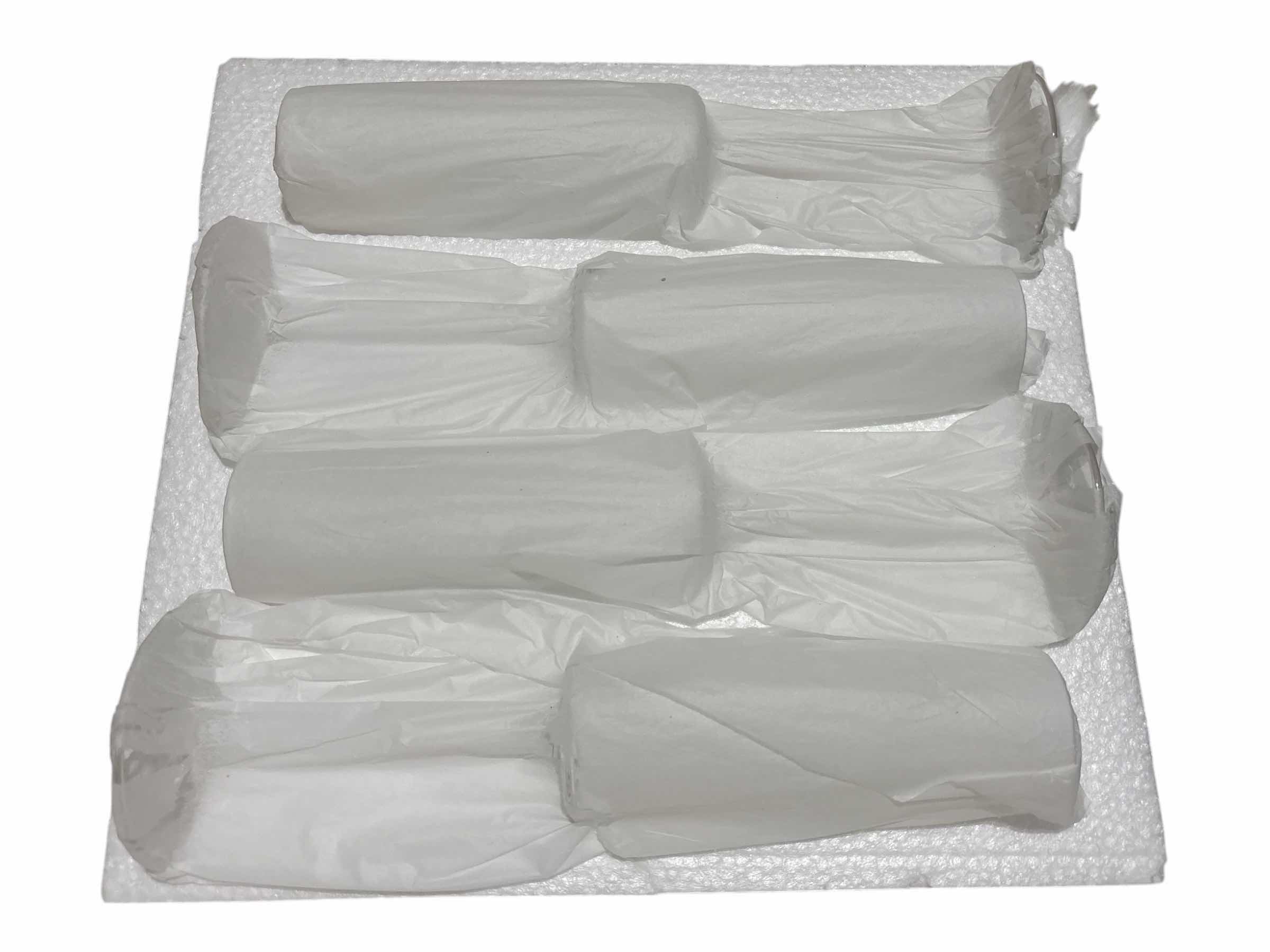 Photo 1 of ELIXIR GLASSWARE SET OF 4 GLASS CHAMPAGNE FLUTES, 8.5oz