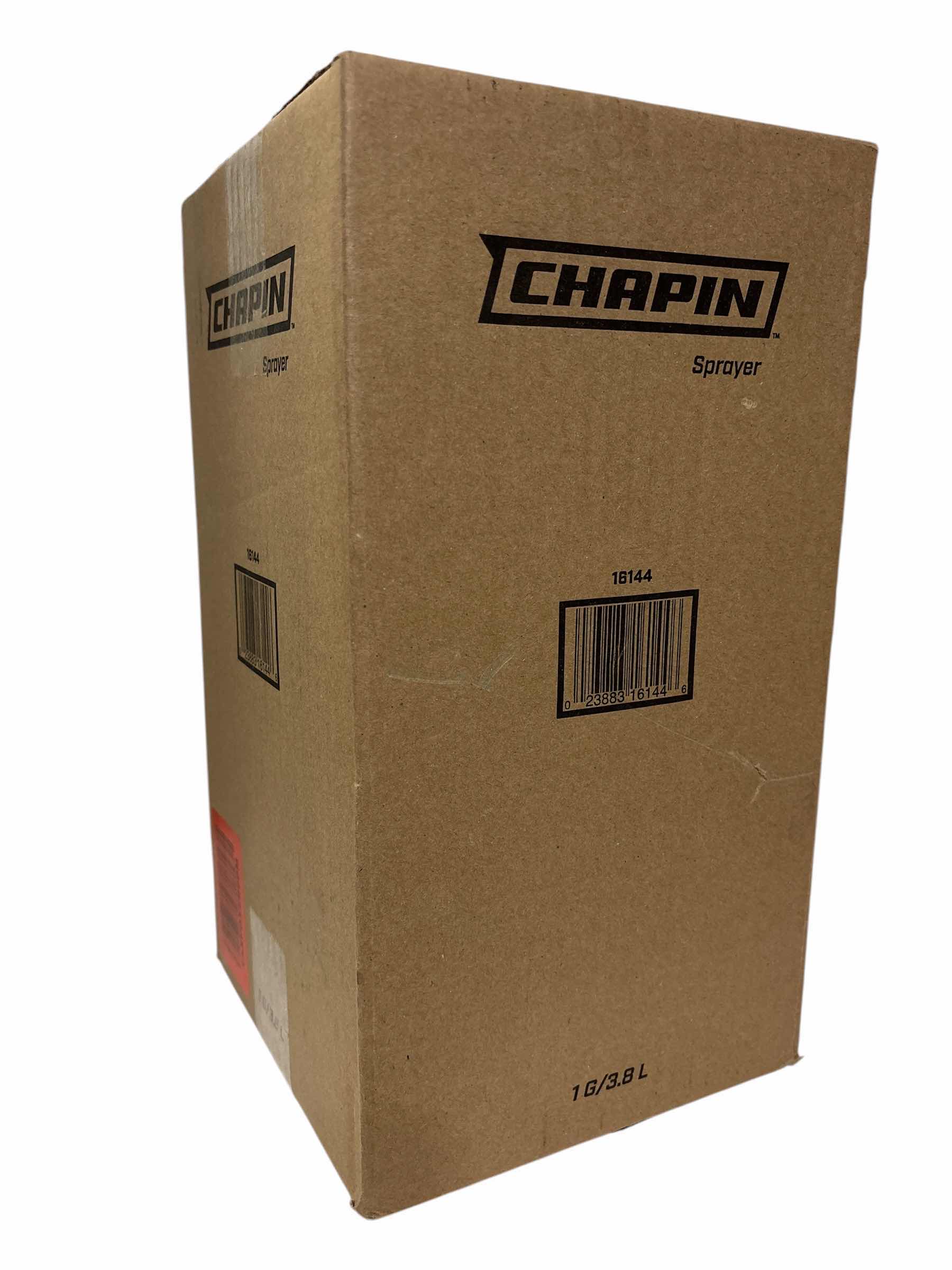 Photo 1 of CHAPIN 1 GAL PUMP SPRAY FOR LAWN & GARDEN W HANDLE,  ADJUSTABLE CONE NOZZLE & IN-TANK FILTER FOR HERBICIDES