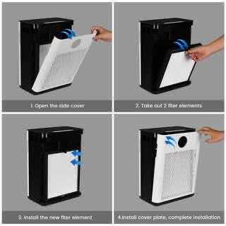 Photo 1 of FRESHDEW H13 TRUE HEPA FILTER PERSONAL CONSOLE AIR PURIFIER, 2300 SQ FT, WHITE #LY036SPS-240200U1   $168