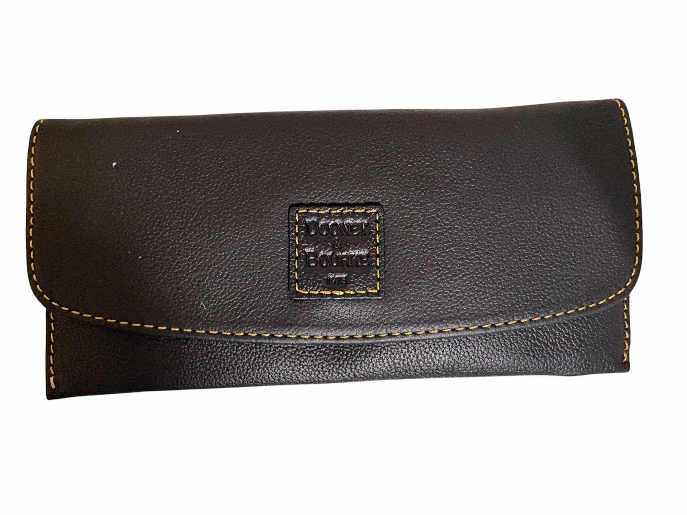 Photo 1 of DOONEY & BOURKE LEATHER WOMENS BI-FOLD RETAIL $165 L8”