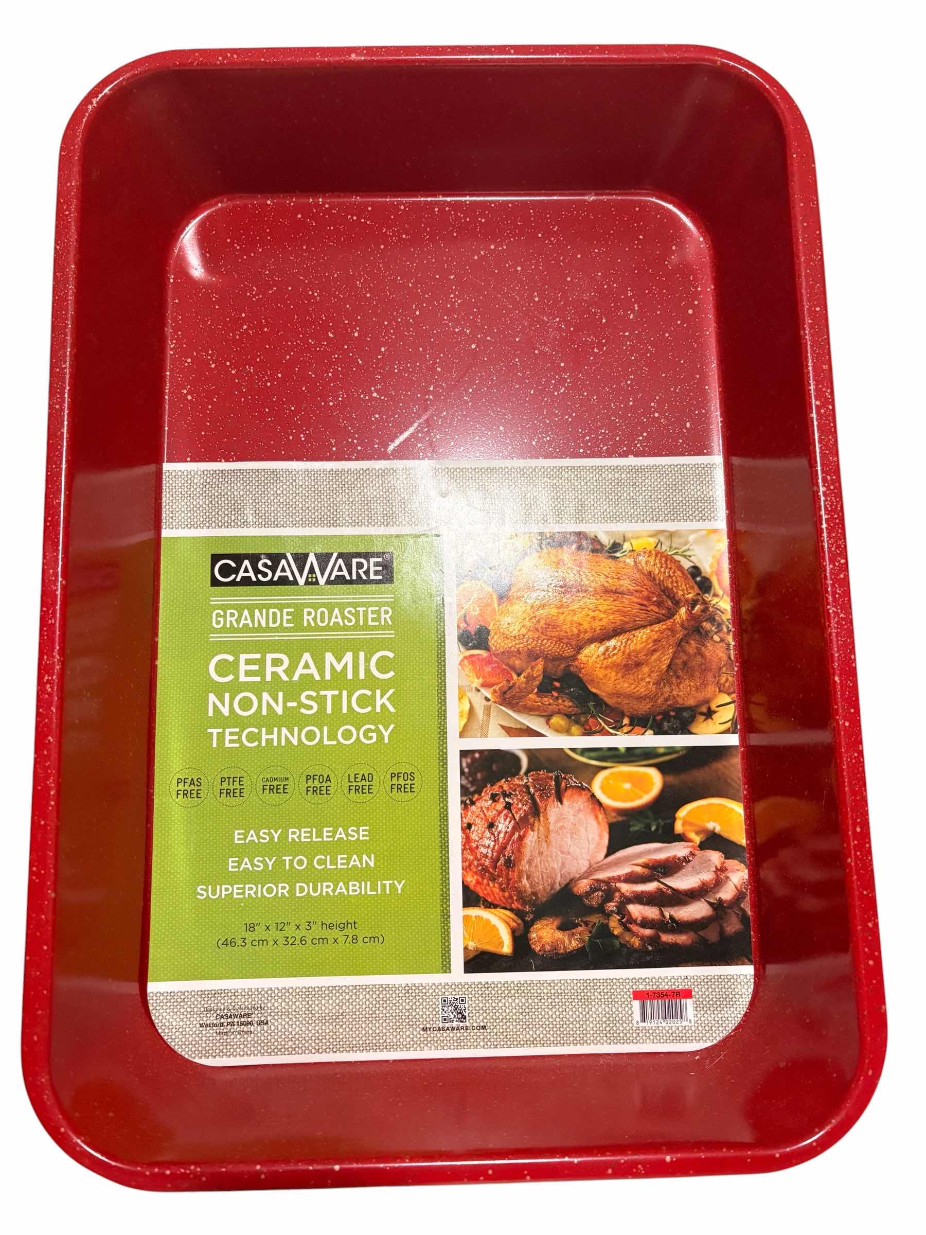 Photo 1 of CASAWARE GRANDE ROASTER 18”X12”H3” RETAIL $57