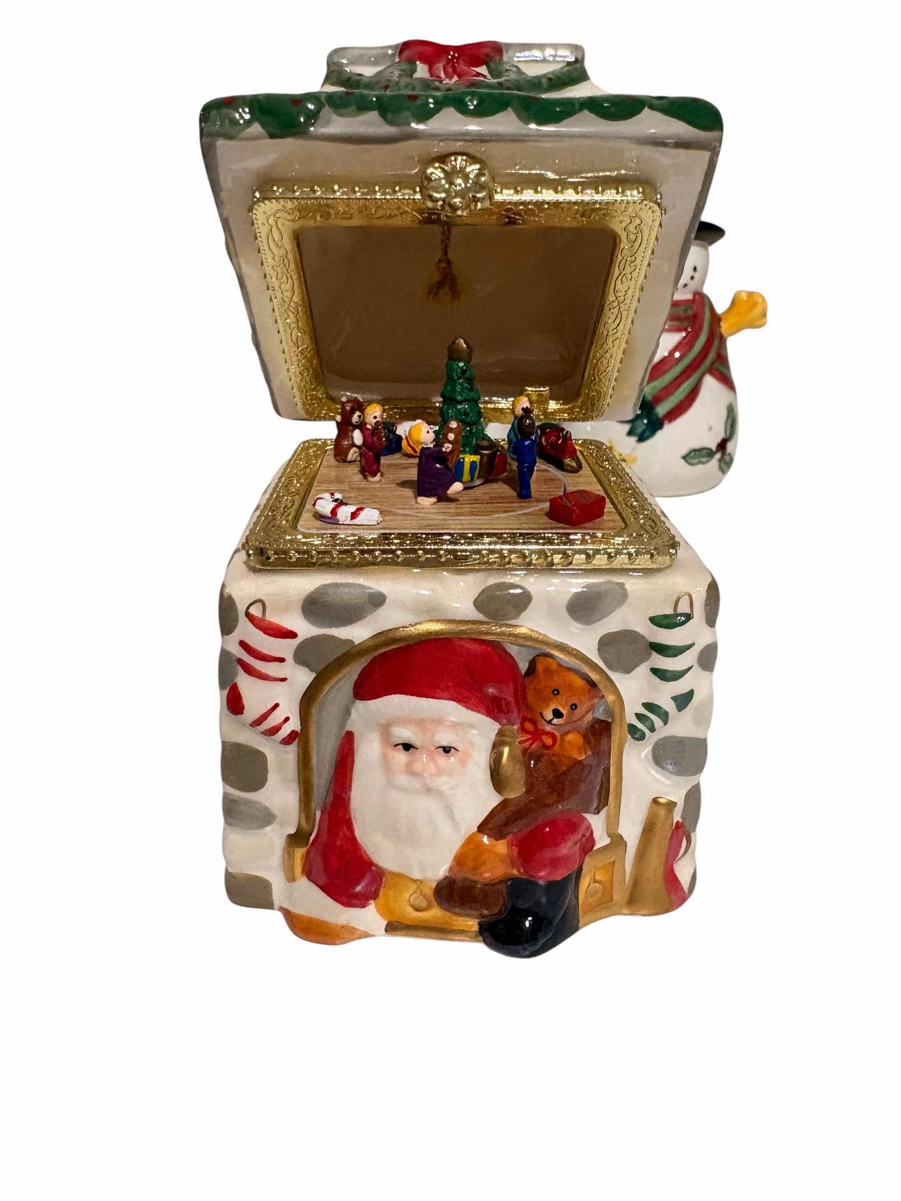 Photo 1 of CHRISTMAS CERAMIC ORNAMENT AND SALT/PEPPER SHAKERS RETAIL $24