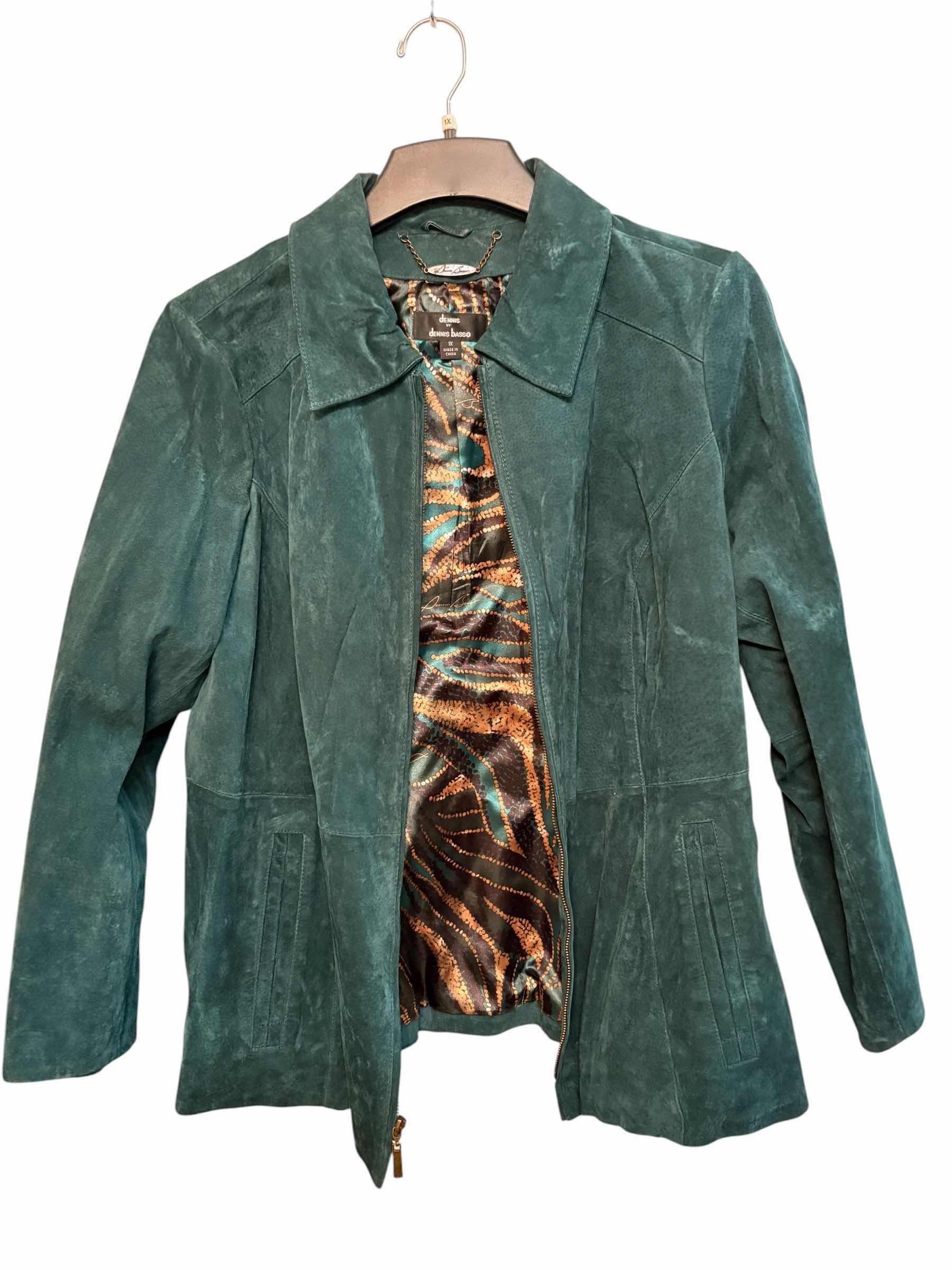 Photo 1 of DENNIS BASSO SUEDE JACKET WOMENS SIZE 1X