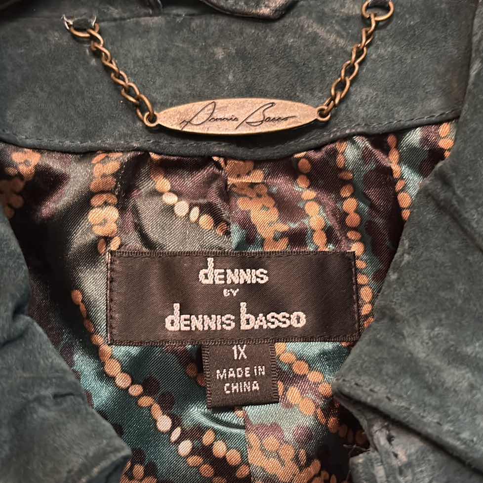 Photo 1 of DENNIS BASSO SUEDE JACKET WOMENS SIZE 1X