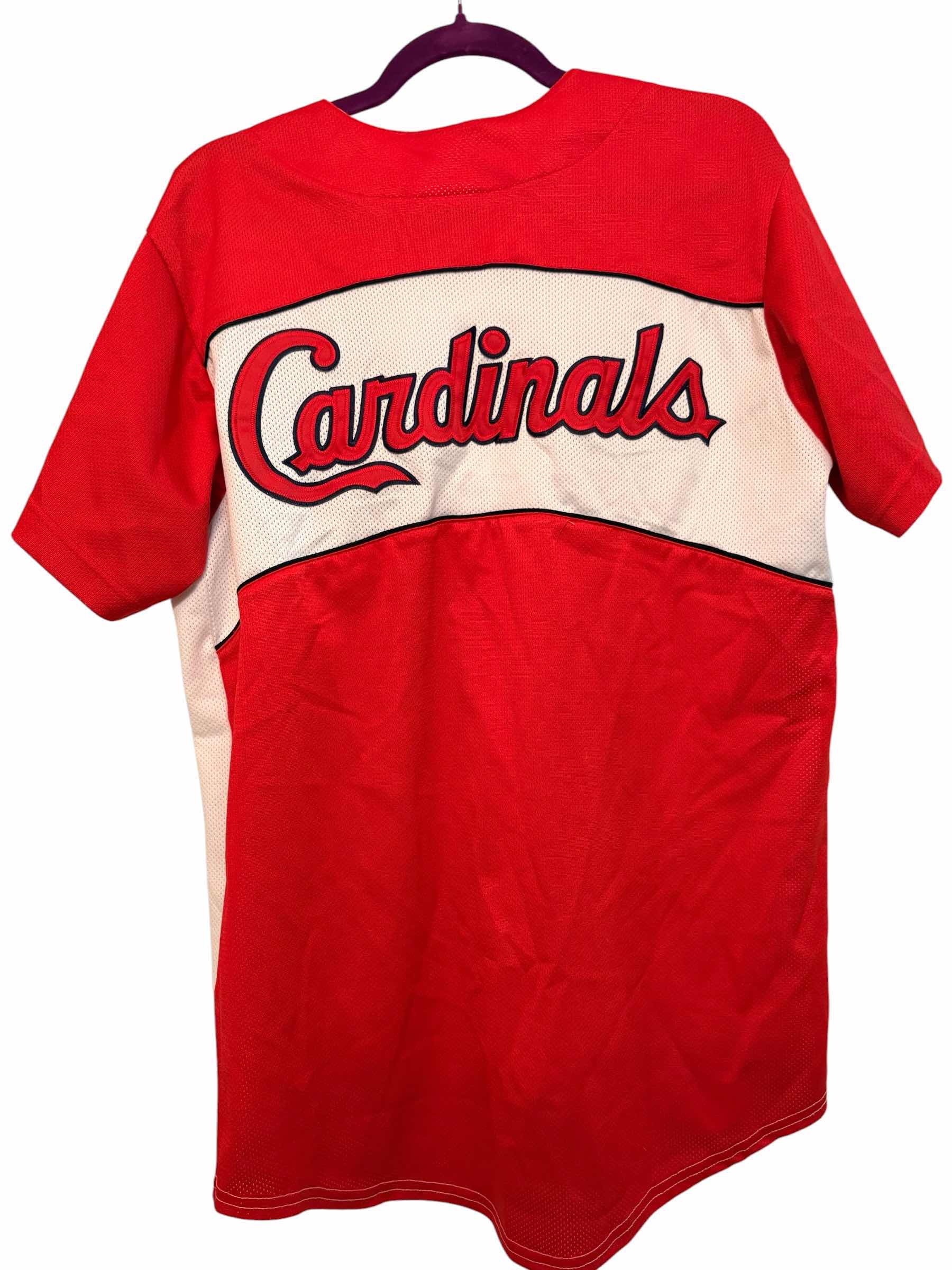 Photo 1 of MAJESTIC ST. LOUIS CARDINALS BASEBALL JERSEY MENS M