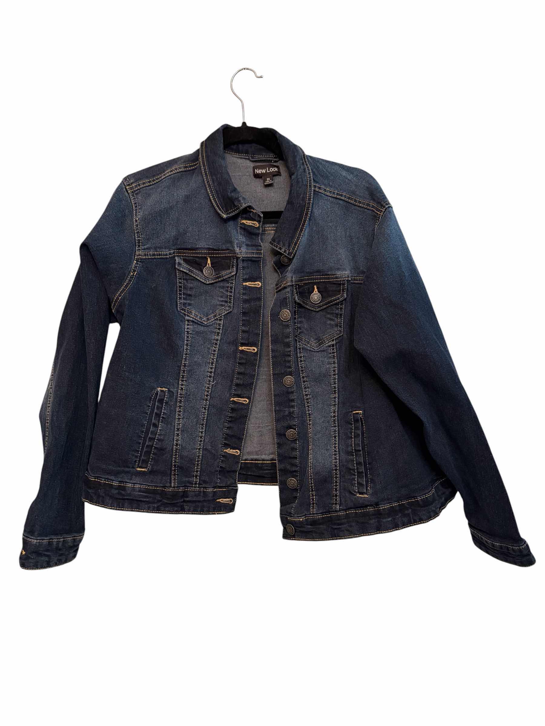 Photo 1 of LOOK DENIM JACKET WOMENS SIZE 2XL