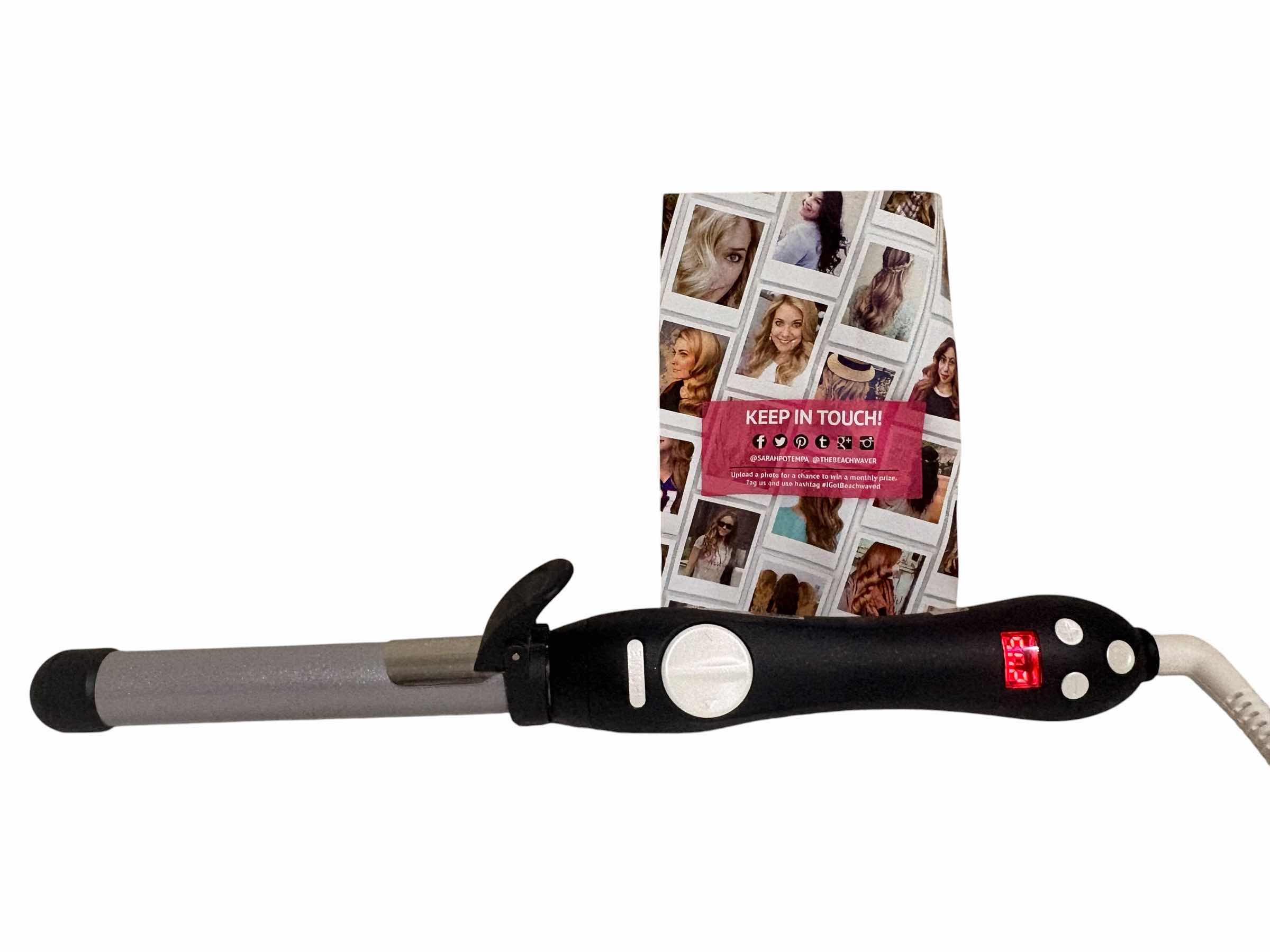 Photo 1 of BEACHWAVER S1 ROTATING CURLING IRON 1”