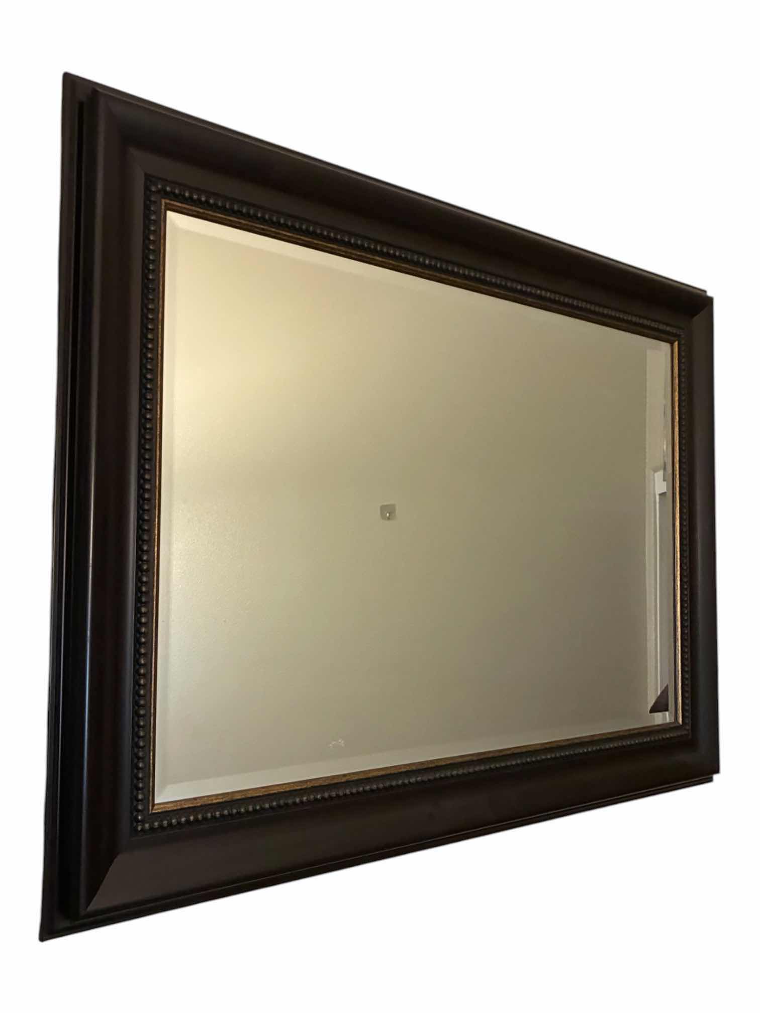 Photo 1 of CHERRY WOOD FRAMED MIRROR 44“ X 32“