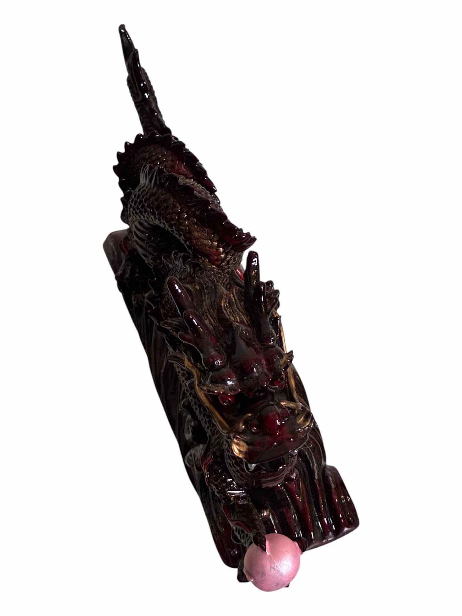 Photo 1 of DRAGON FIGURINE RESIN STATUE 7” X 2” H4.5”