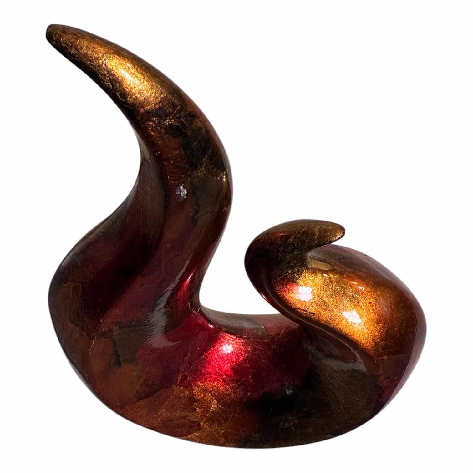 Photo 1 of FLAME CERAMIC SCULPTURE 9” x 4” H14”