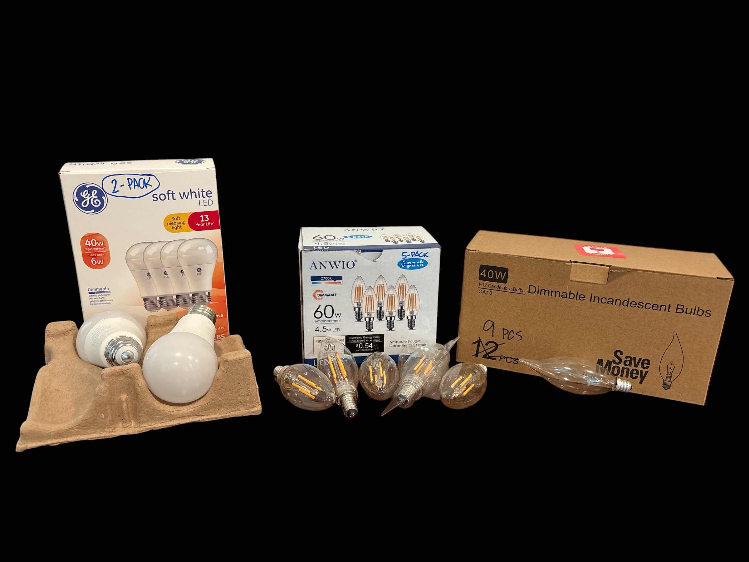 Photo 1 of 16 VARIOUS LIGHT BULBS