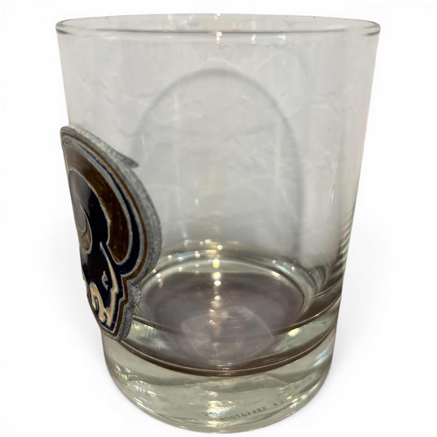 Photo 1 of GREAT AMERICAN PRODUCTS 2004 LOS ANGELES RAMS ROCKS GLASSES SET OF 2 (14 OZ CAPACITY)