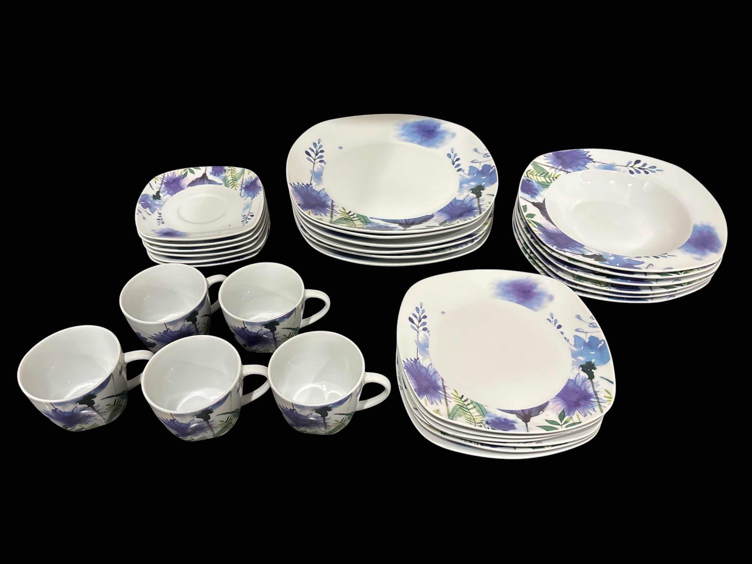 Photo 1 of 29 PC FLORAL DISH SET