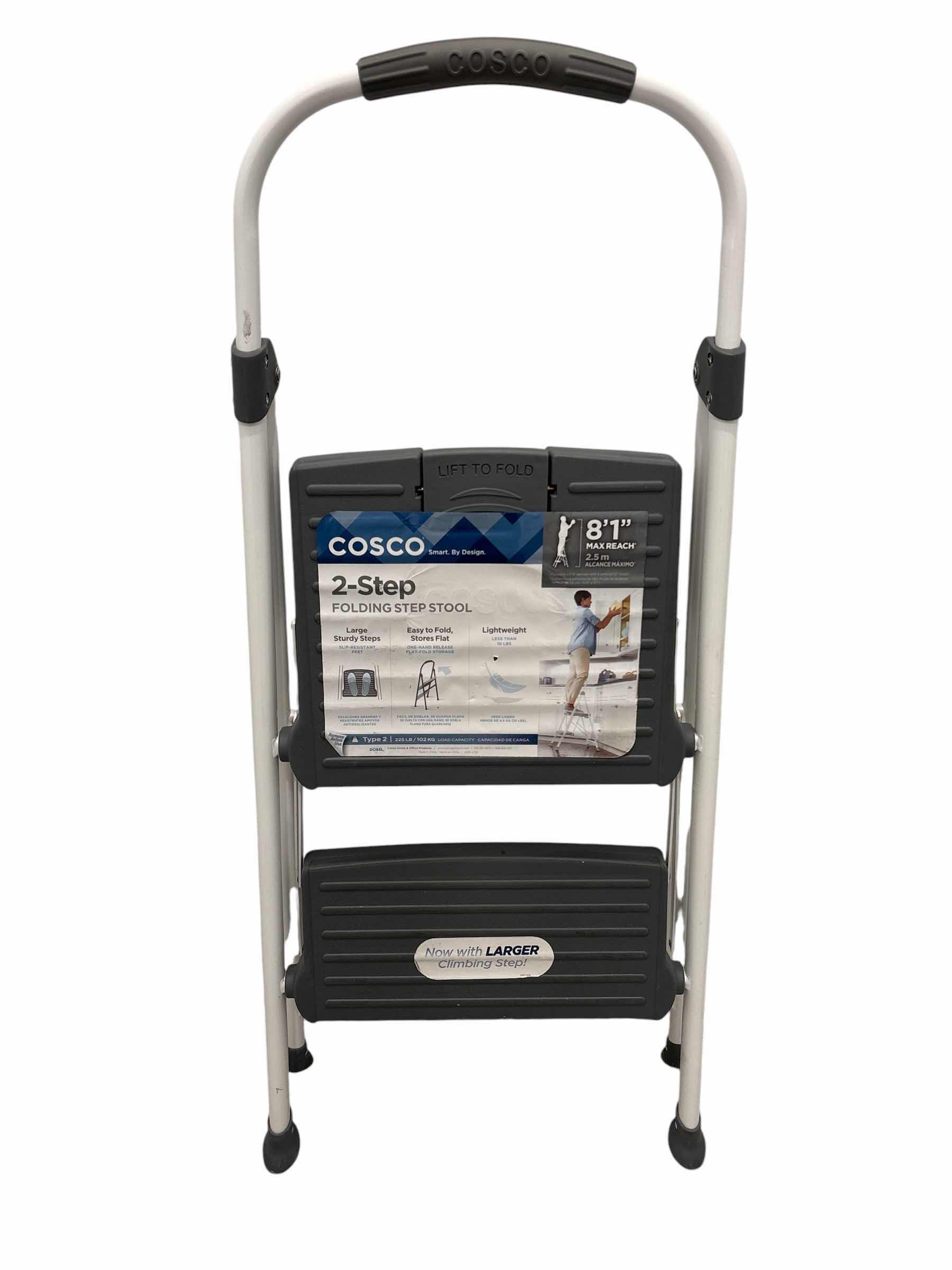 Photo 1 of COSCO 2-STEP FOLDING STEP STOOL    $40