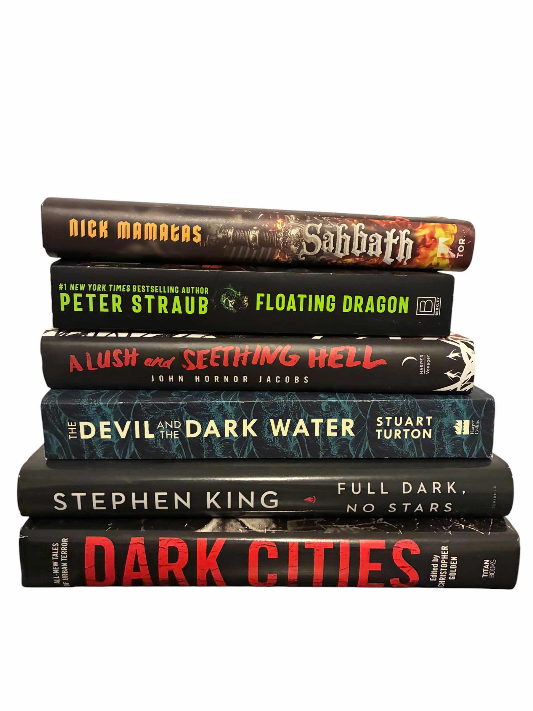 Photo 1 of BOOKS-FANTASY, FICTION, THRILLERS (6)