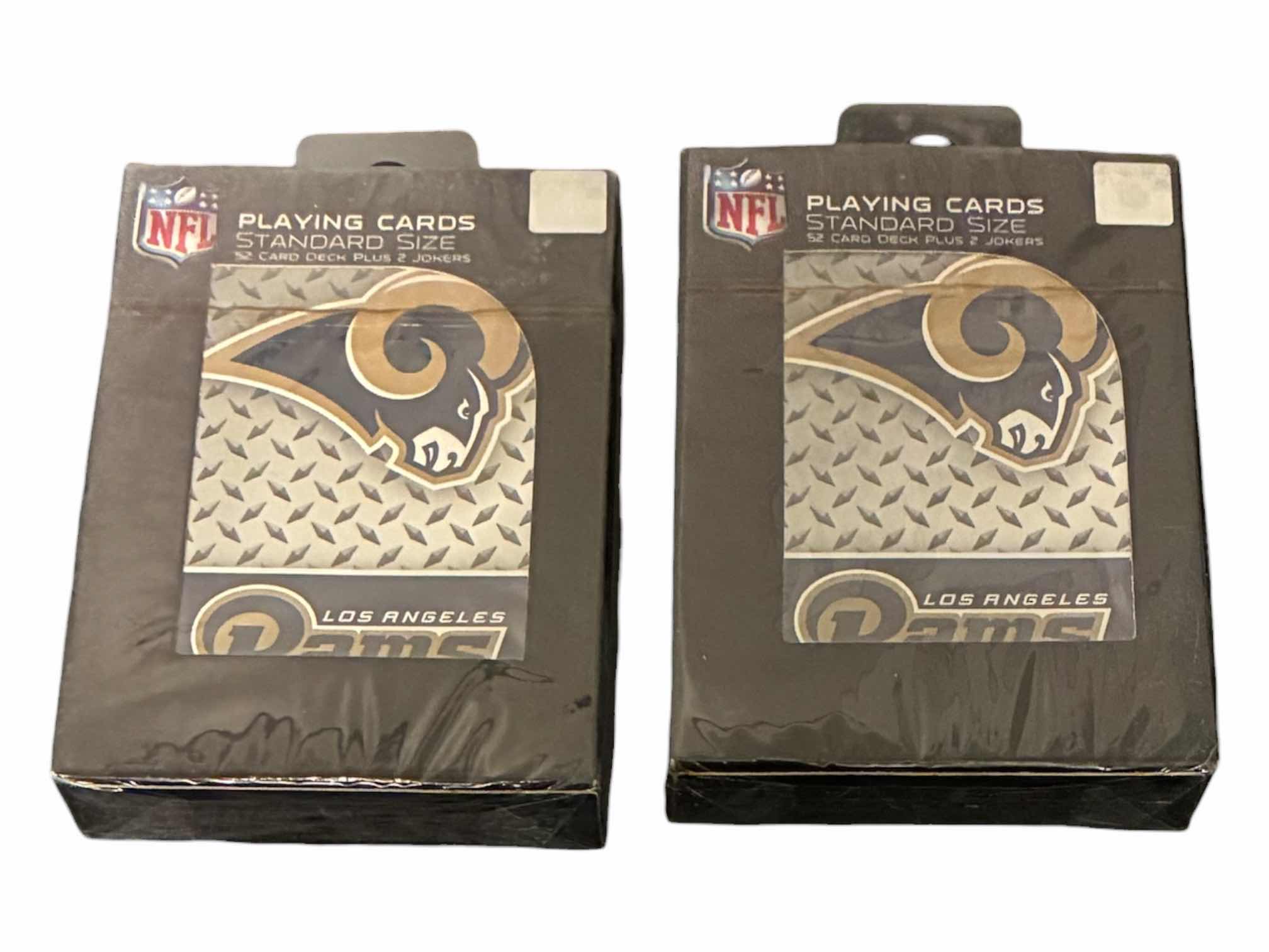 Photo 1 of NFL LA RAMS PLAYING CARDS 2-PACK
