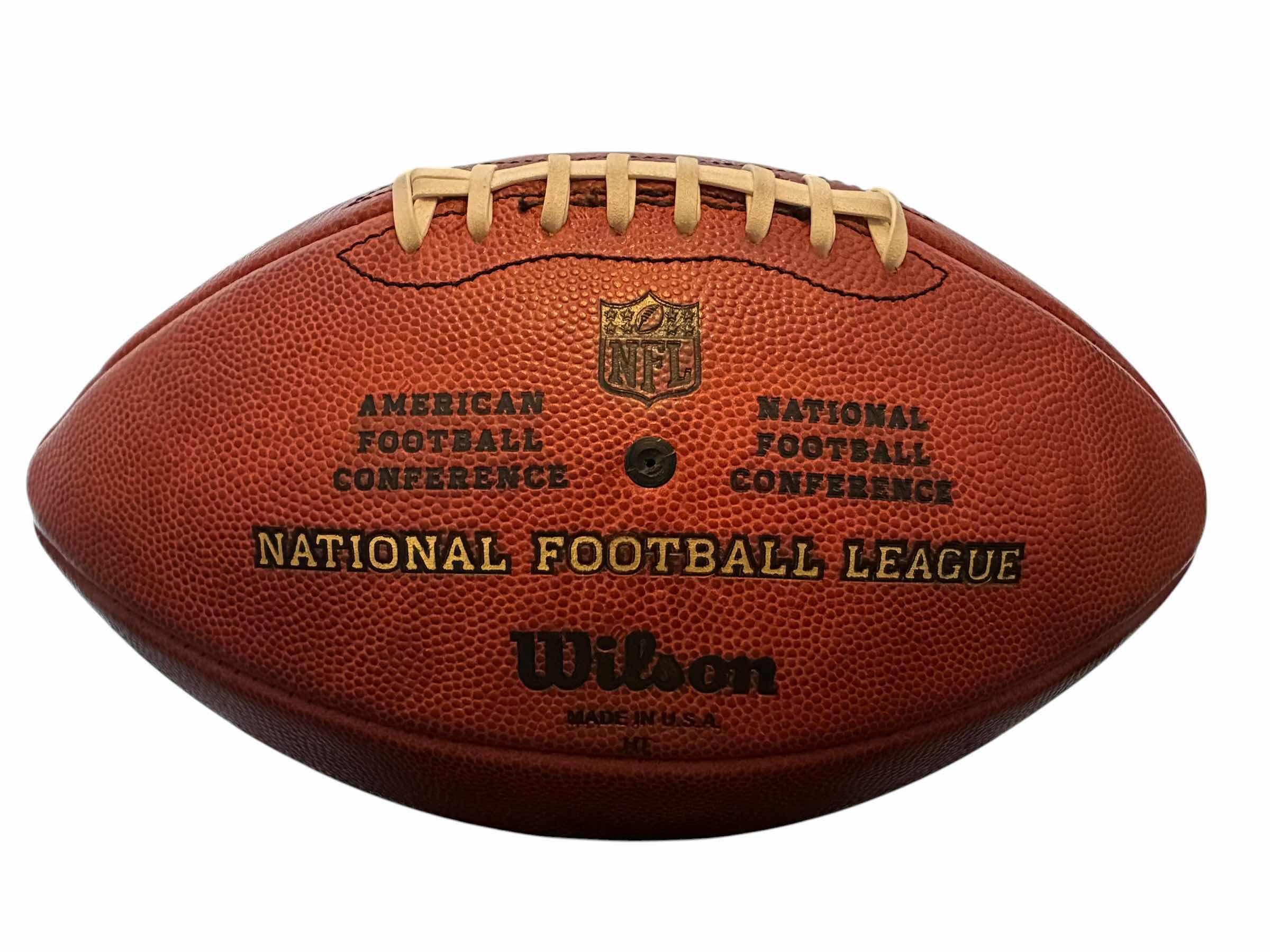 Photo 1 of THE DUKE COMMISSIONER ROGER GOODELL OFFICIAL NFL RAMS WILSON FOOTBALL