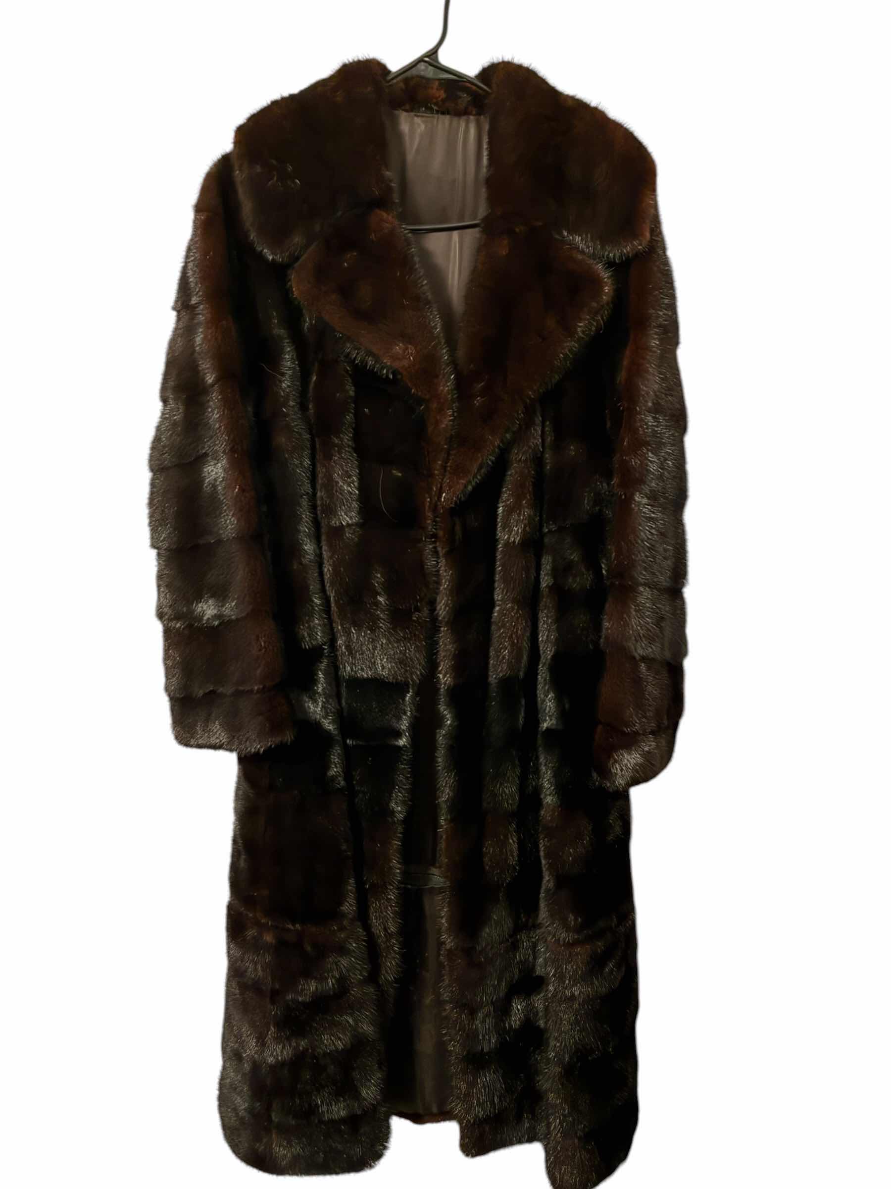 Photo 1 of JEAN W FUR LONG COAT WOMEN’S SIZE M-L