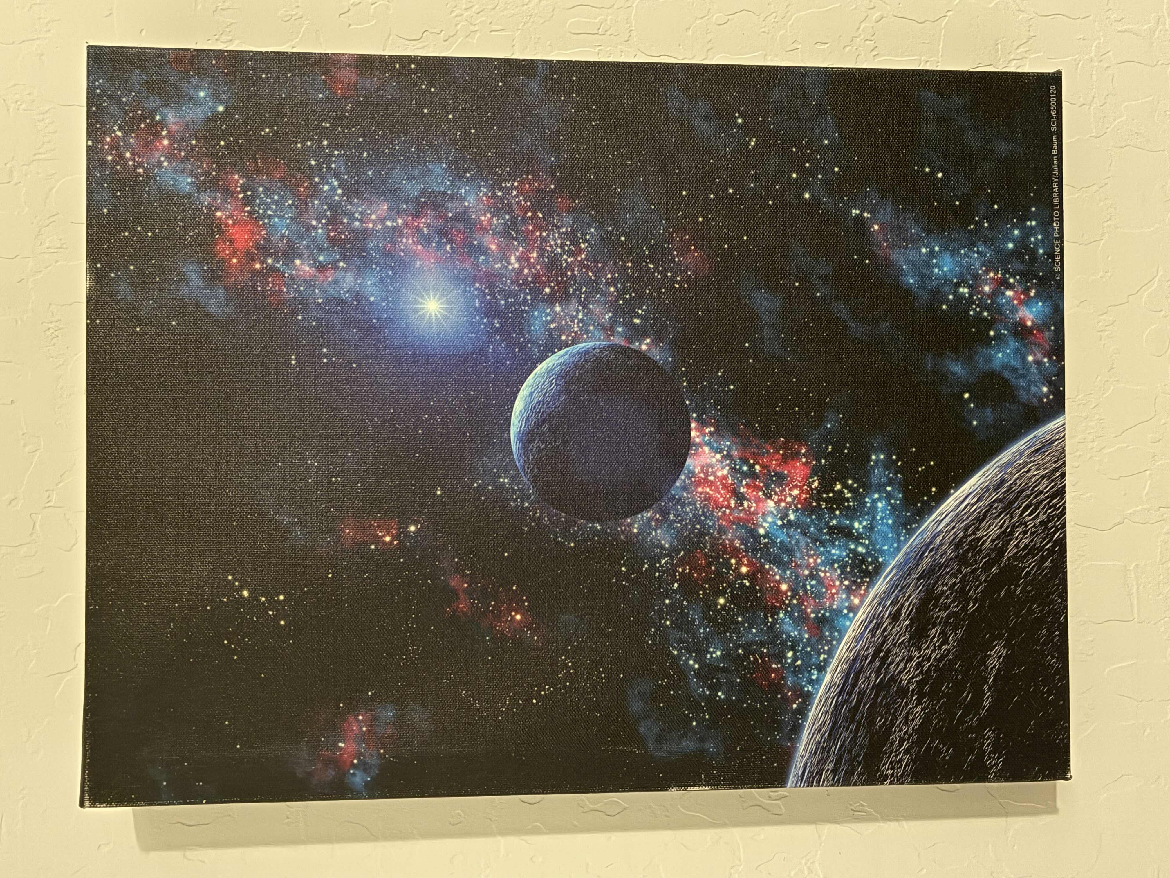 Photo 1 of PLANET SCI-r6500120 SCIENCE PHOTO LIBRARY BY JULIAN BAUM CANVAS ARTWORK 12“ X 16