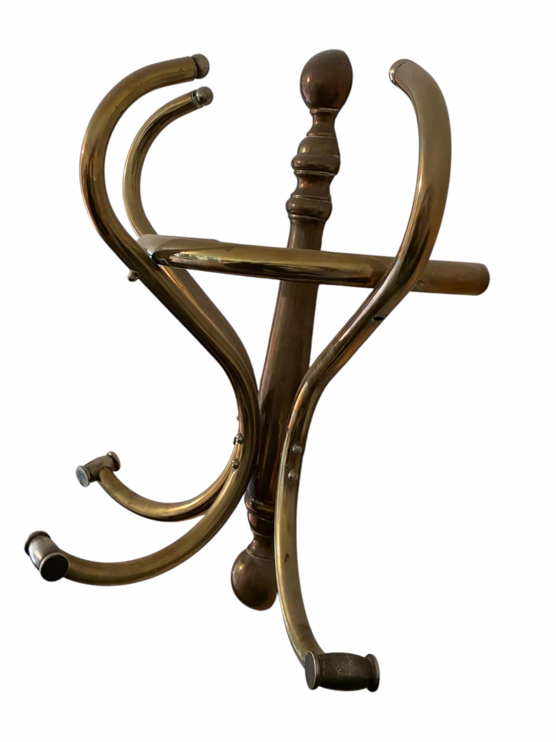 Photo 1 of BRASS 3 HAT RACK 14“ X 16“