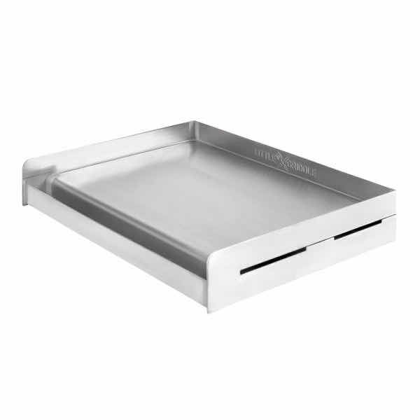 Photo 1 of LITTLE GRIDDLE SIZZLE-Q RESTAURANT STYLE STAINLESS STEEL GRILL TOP GRIDDLE W CARRY BAG INCLUDED