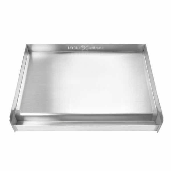Photo 1 of LITTLE GRIDDLE SIZZLE-Q RESTAURANT STYLE STAINLESS STEEL GRILL TOP GRIDDLE W CARRY BAG INCLUDED