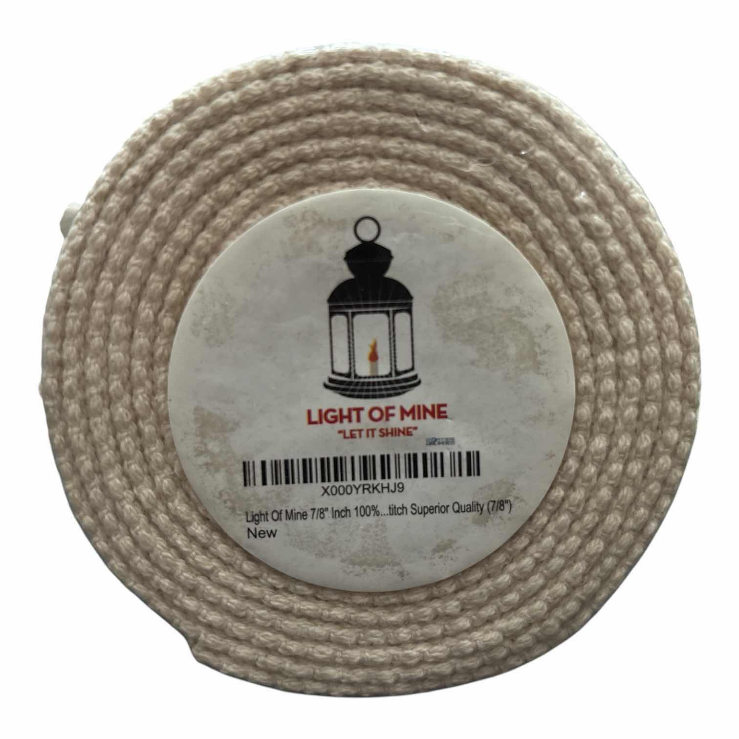 Photo 1 of LIGHT OF MINE 100% COTTON FLAT WICK FOR PARAFFIN OIL/KEROSENE BASED LANTERNS & OIL LAMPS W GENUINE RED STITCH *SEE NOTES FOR SIZES (5 ROLLS)