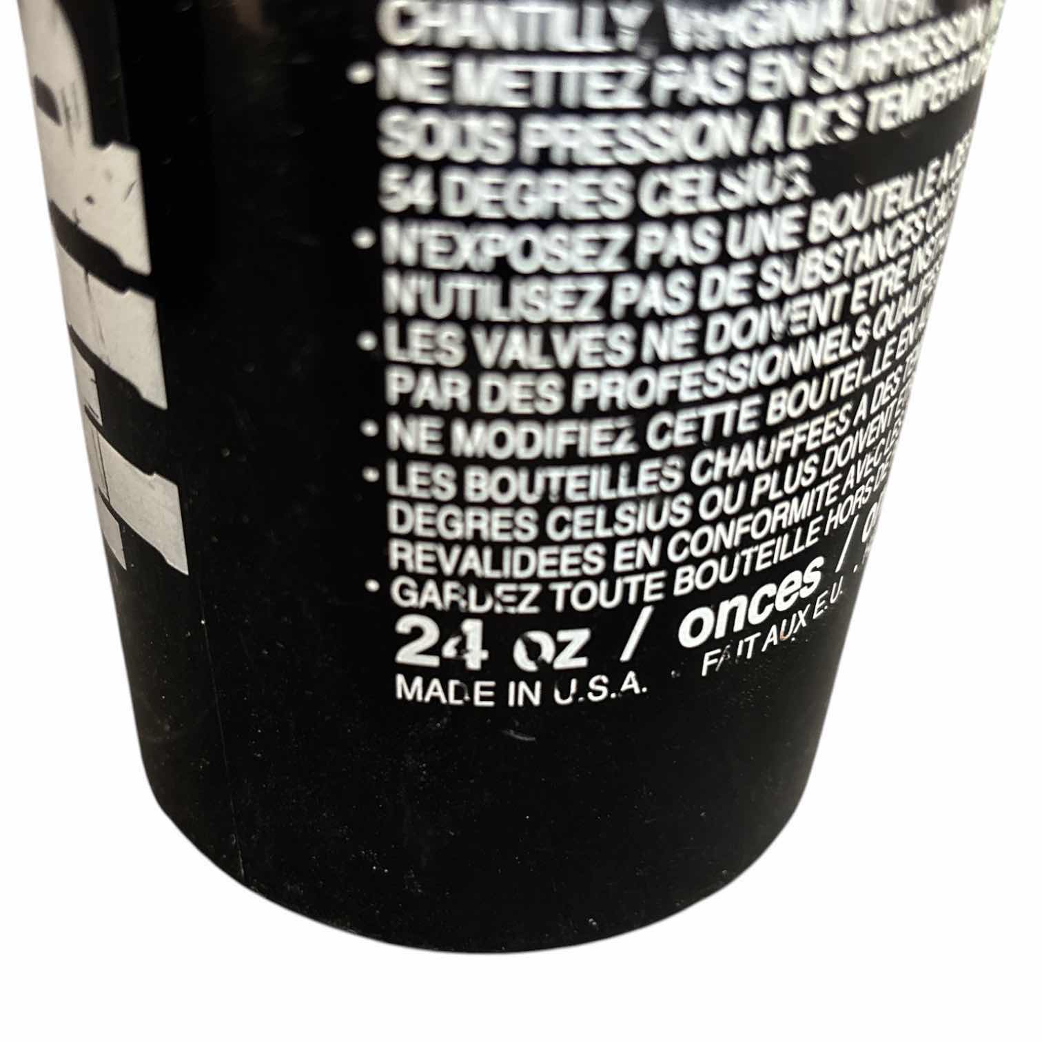 Photo 1 of TIPPMANN REFILLABLE CO2 PAINTBALL TANK, 24oz