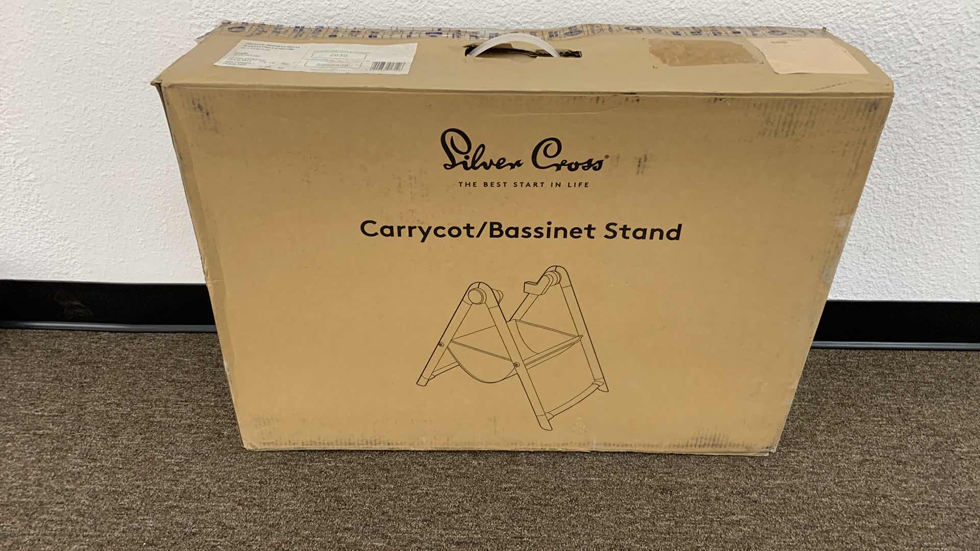 Photo 1 of SILVER CROSS CARRYCOT/ BASSINET STAND