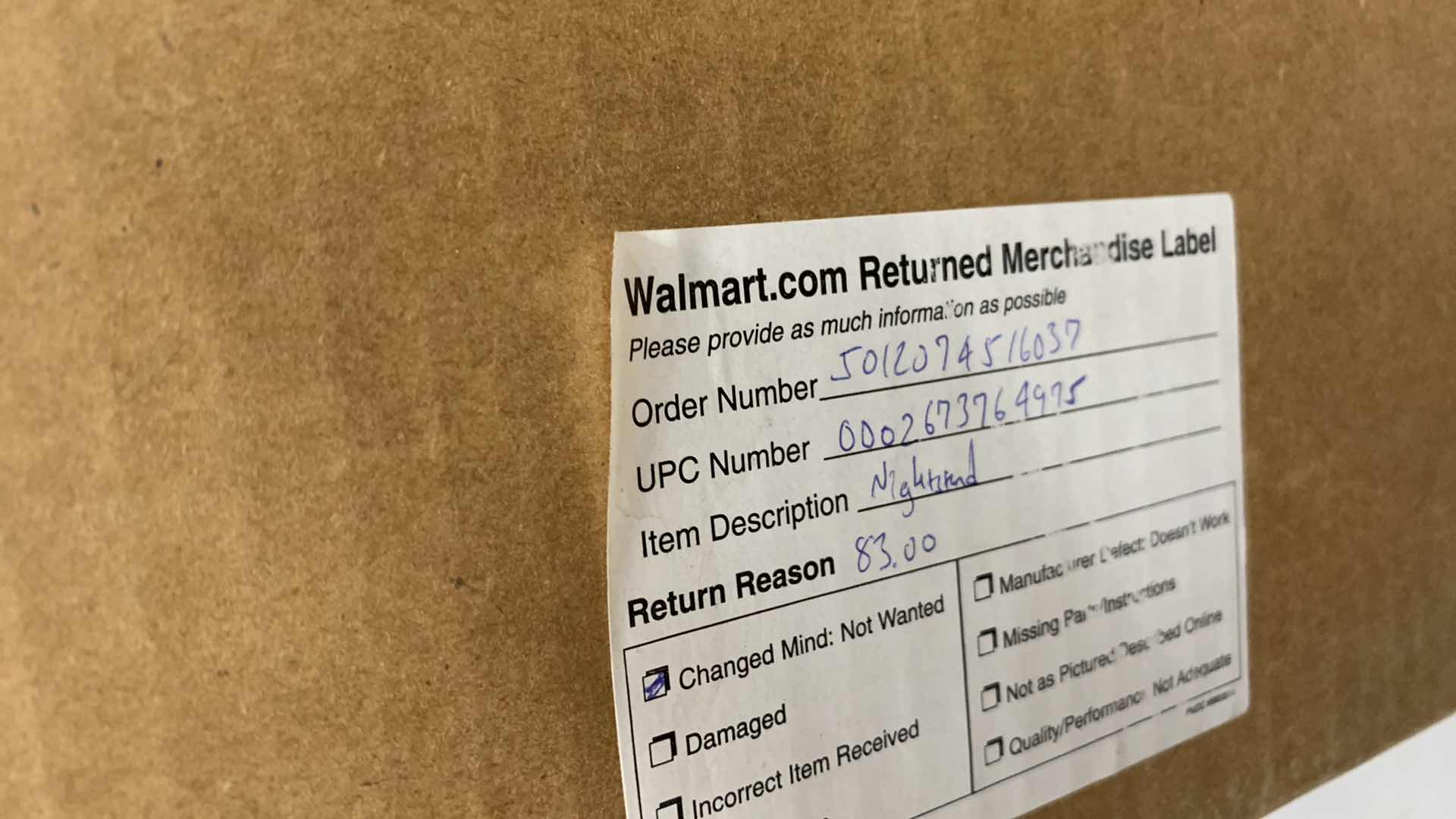 Photo 1 of NIGHTSTAND