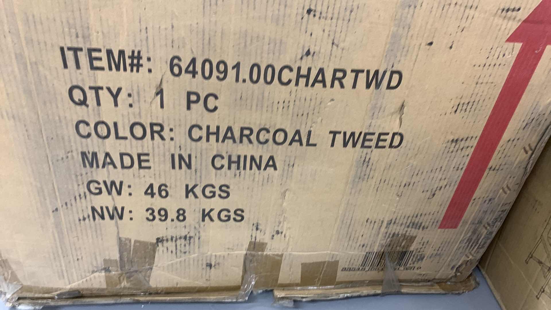 Photo 2 of CHARCOAL TWEED RECLINER MODEL 64091.00CHARTWD