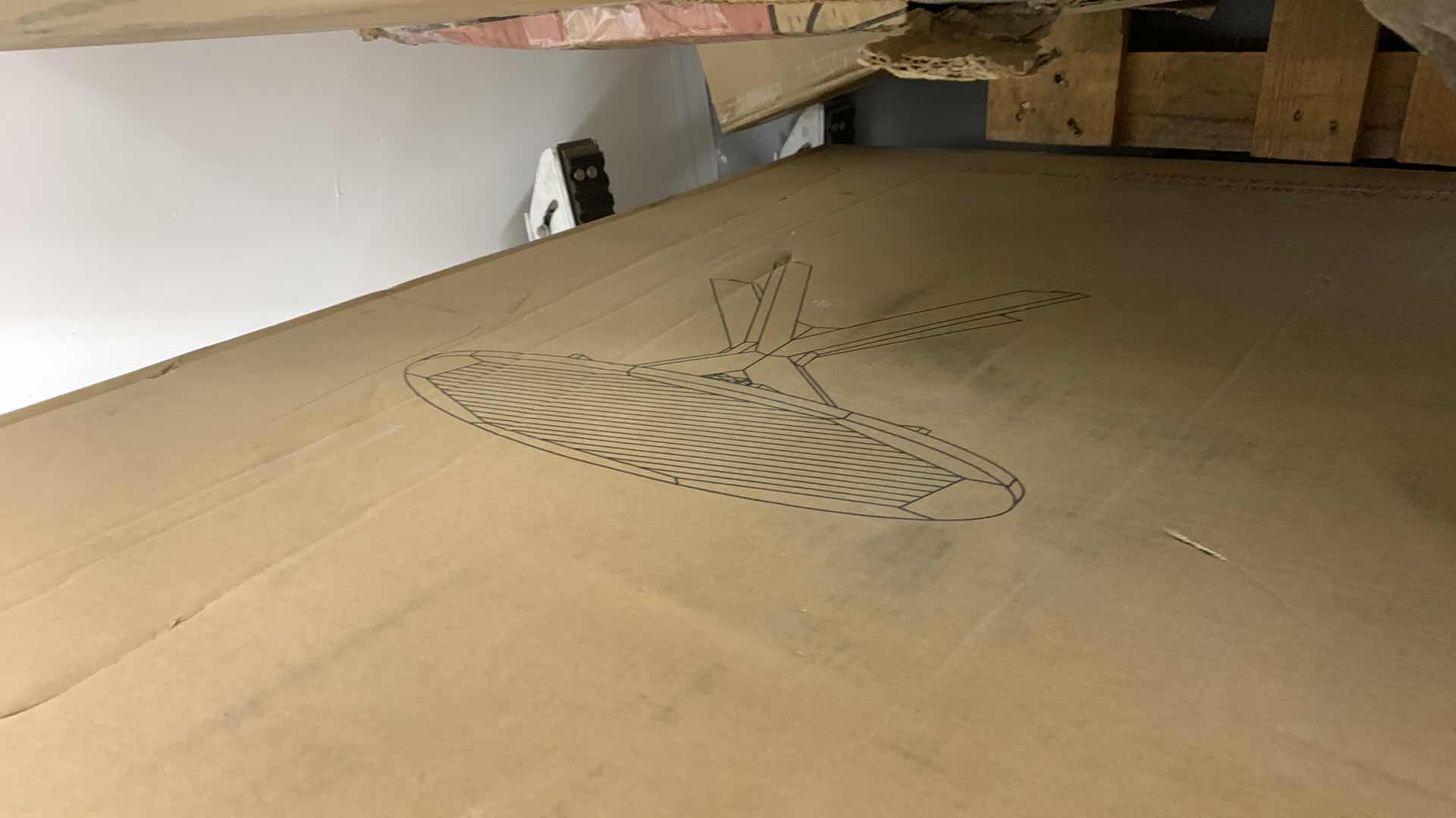 Photo 1 of BRIGITTE OUTDOOR ROUND ACACIA WOOD BISTRO TABLE WITH X LEGS